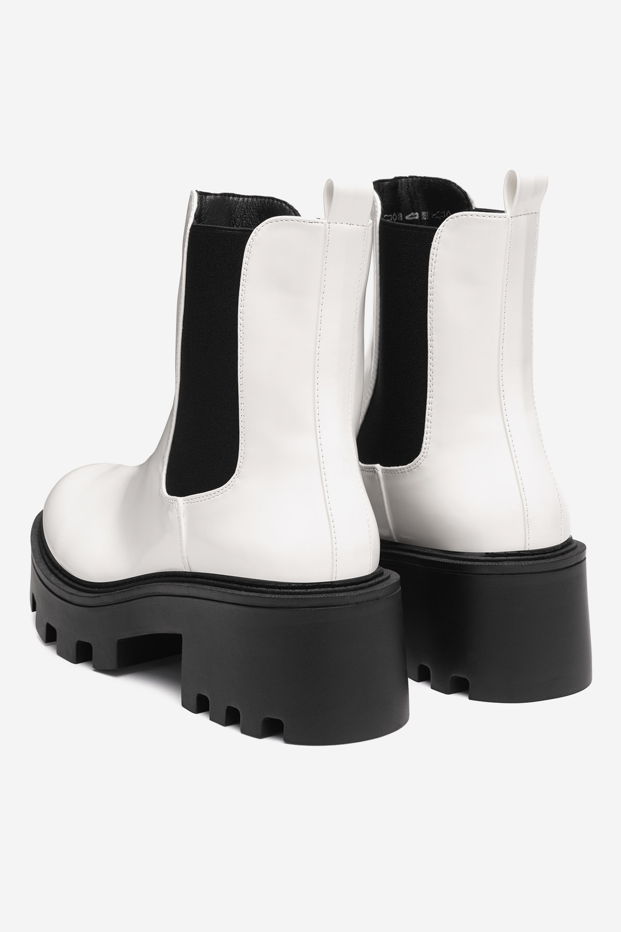 Kotníková obuv BÍLÁ