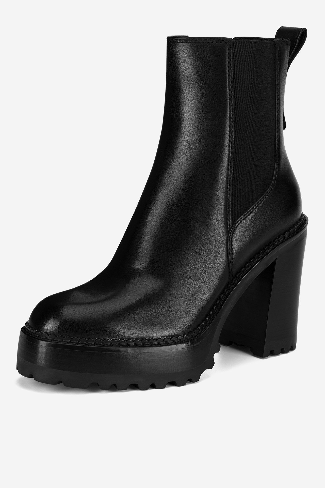 Kotníková obuv ČERNÁ