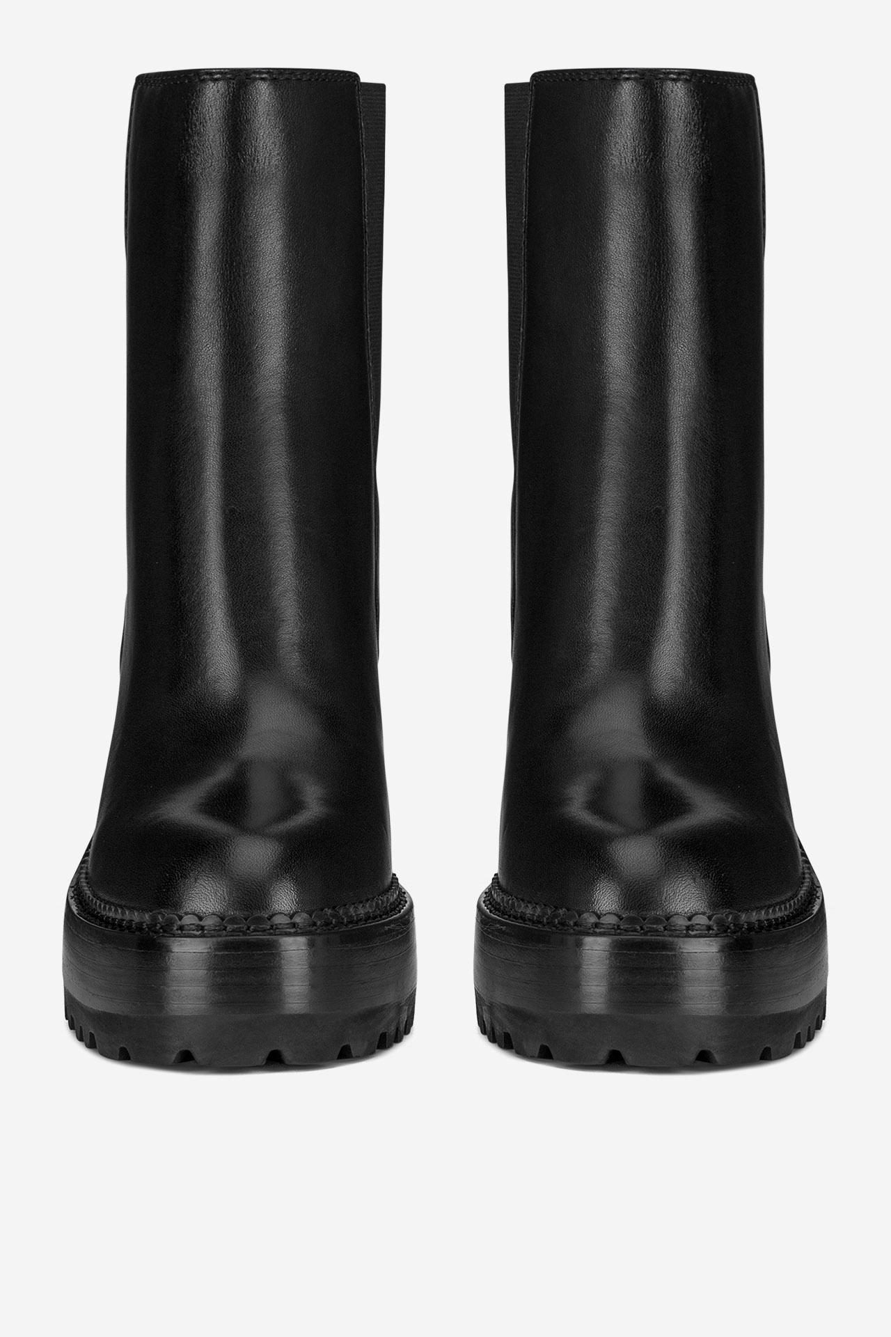 Kotníková obuv ČERNÁ