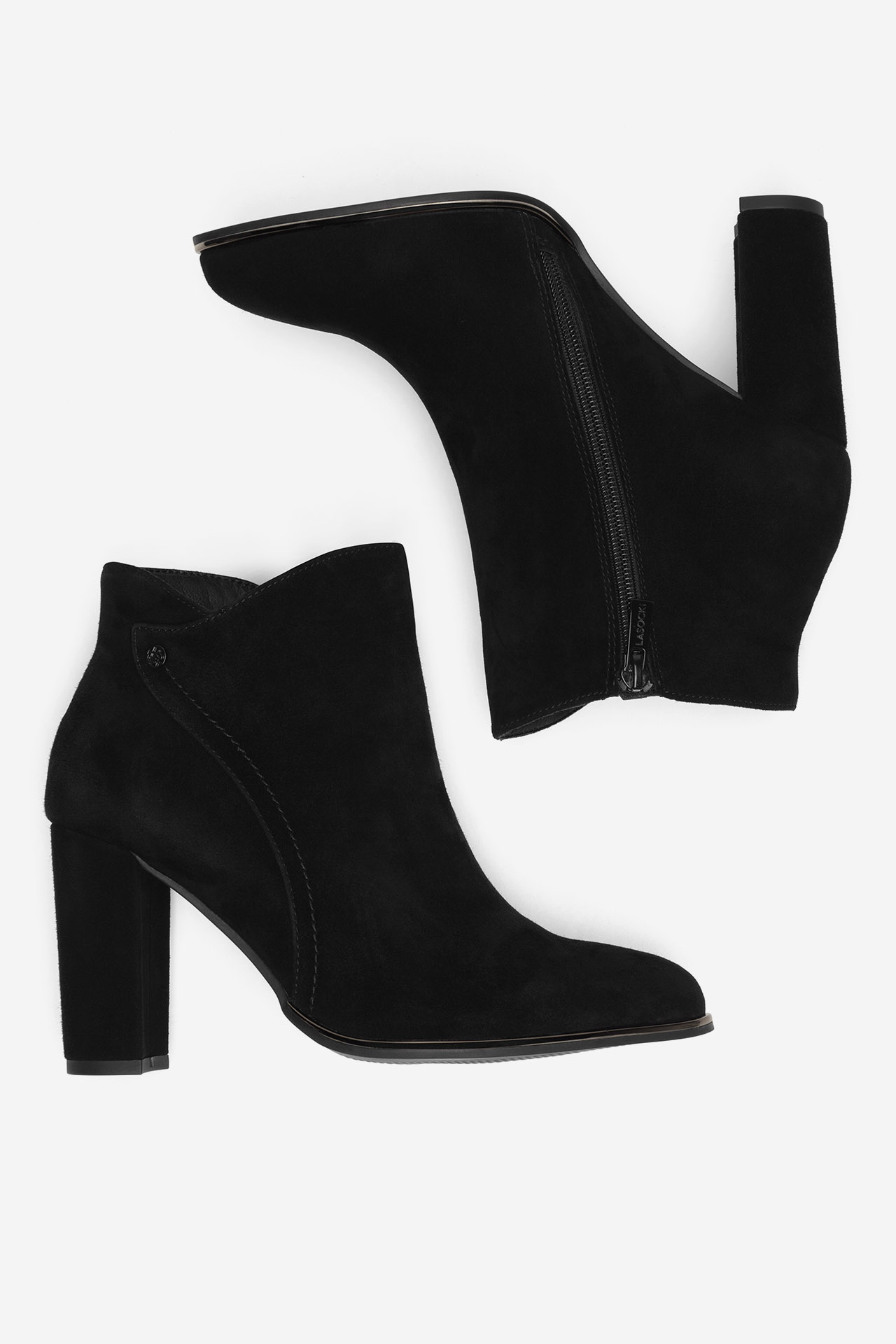 Kotníková obuv ČERNÁ