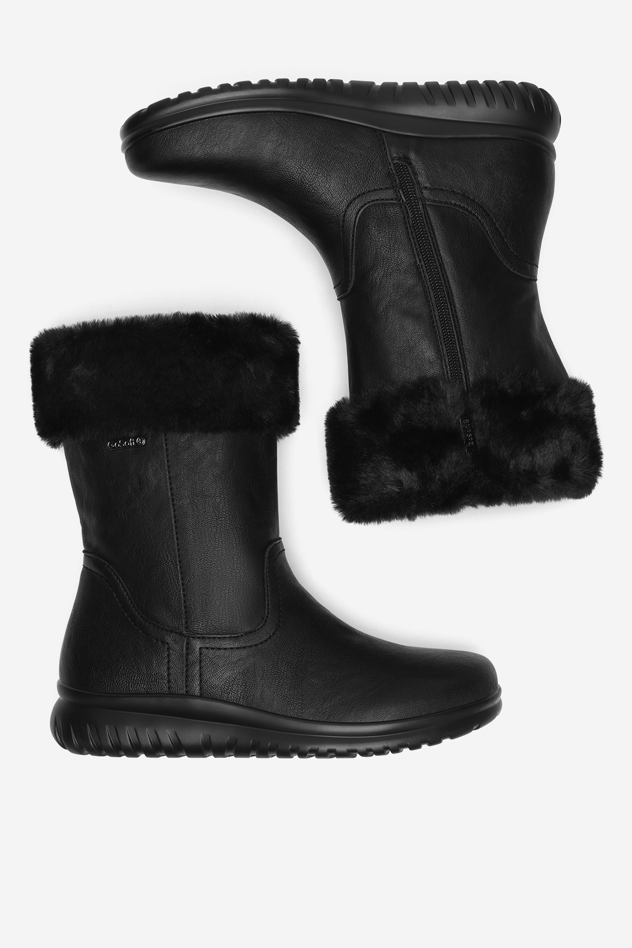 Kotníková obuv ČERNÁ