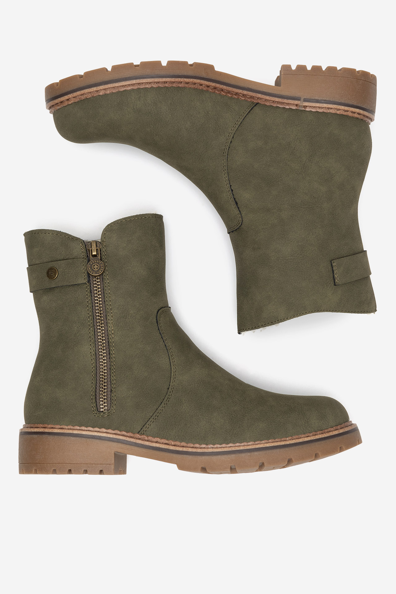 Kotníková obuv KHAKI