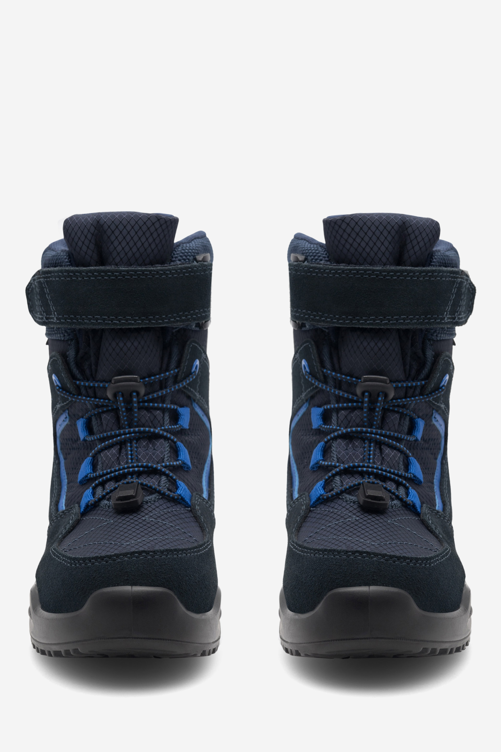 Gležnjarji z vezalkami Mornarsko modra