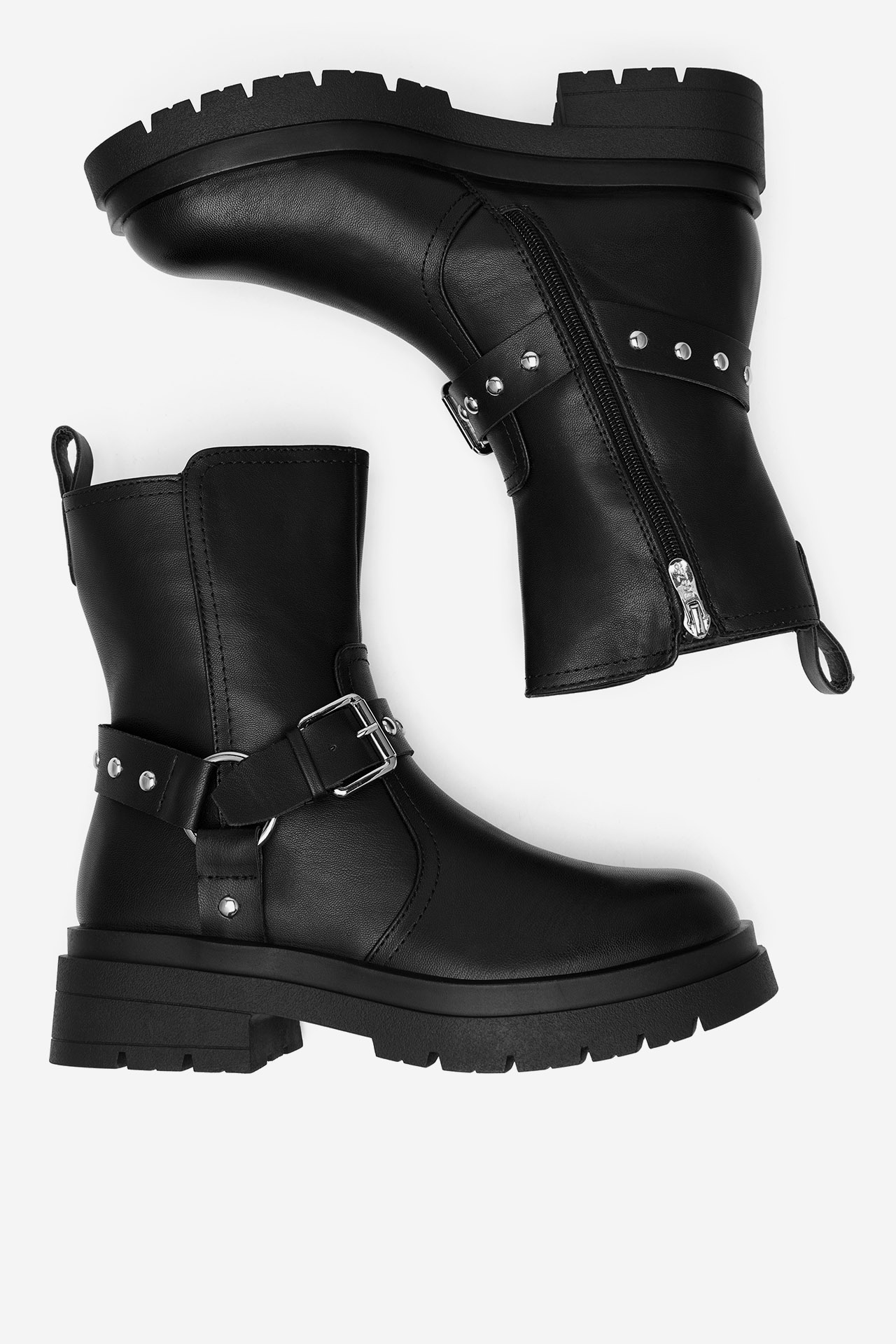 Kotníková obuv ČERNÁ