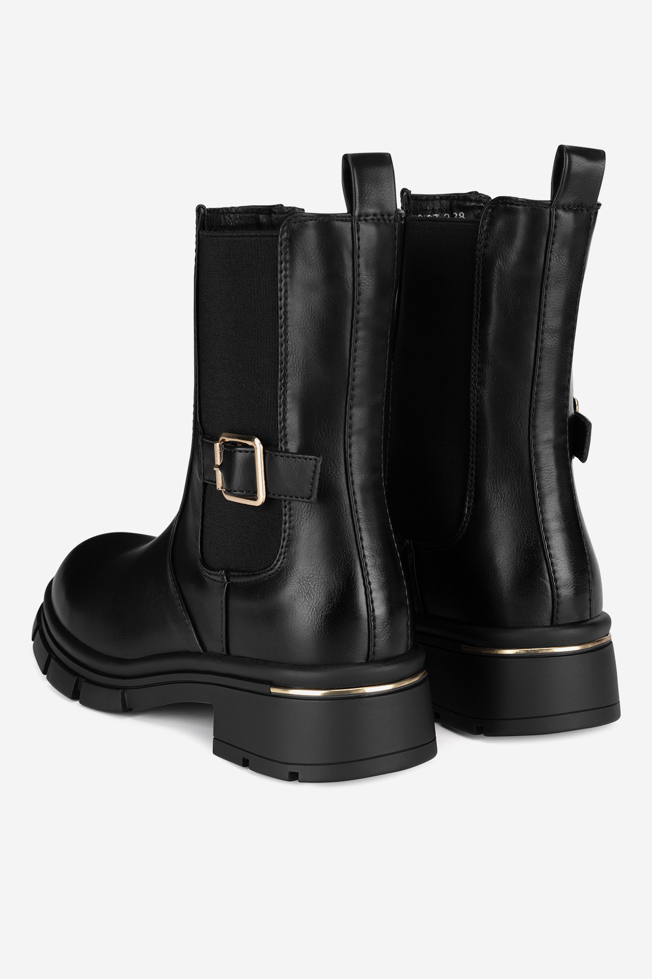 Kotníková obuv ČERNÁ