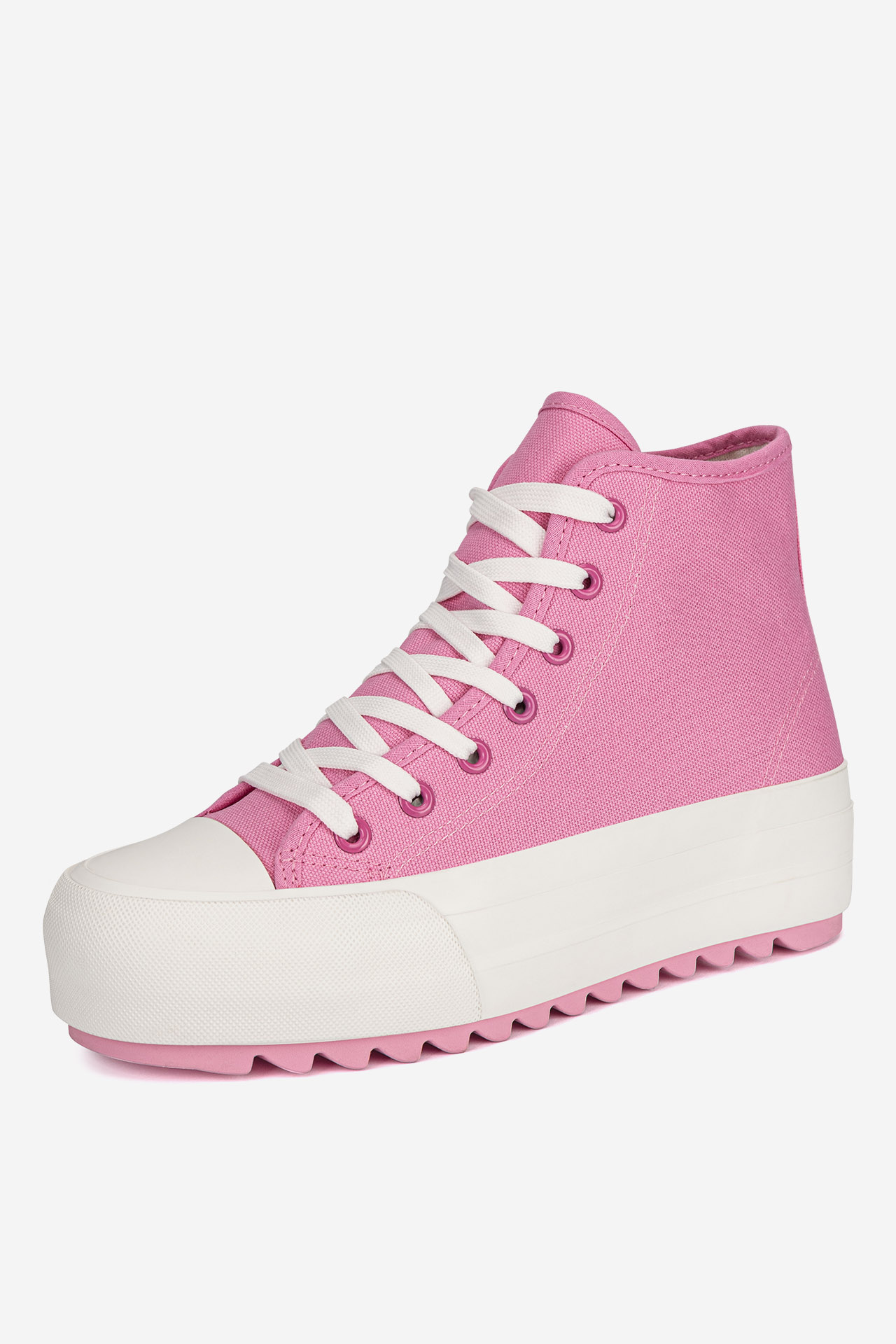 Plátěná obuv RŮŽOVÁ