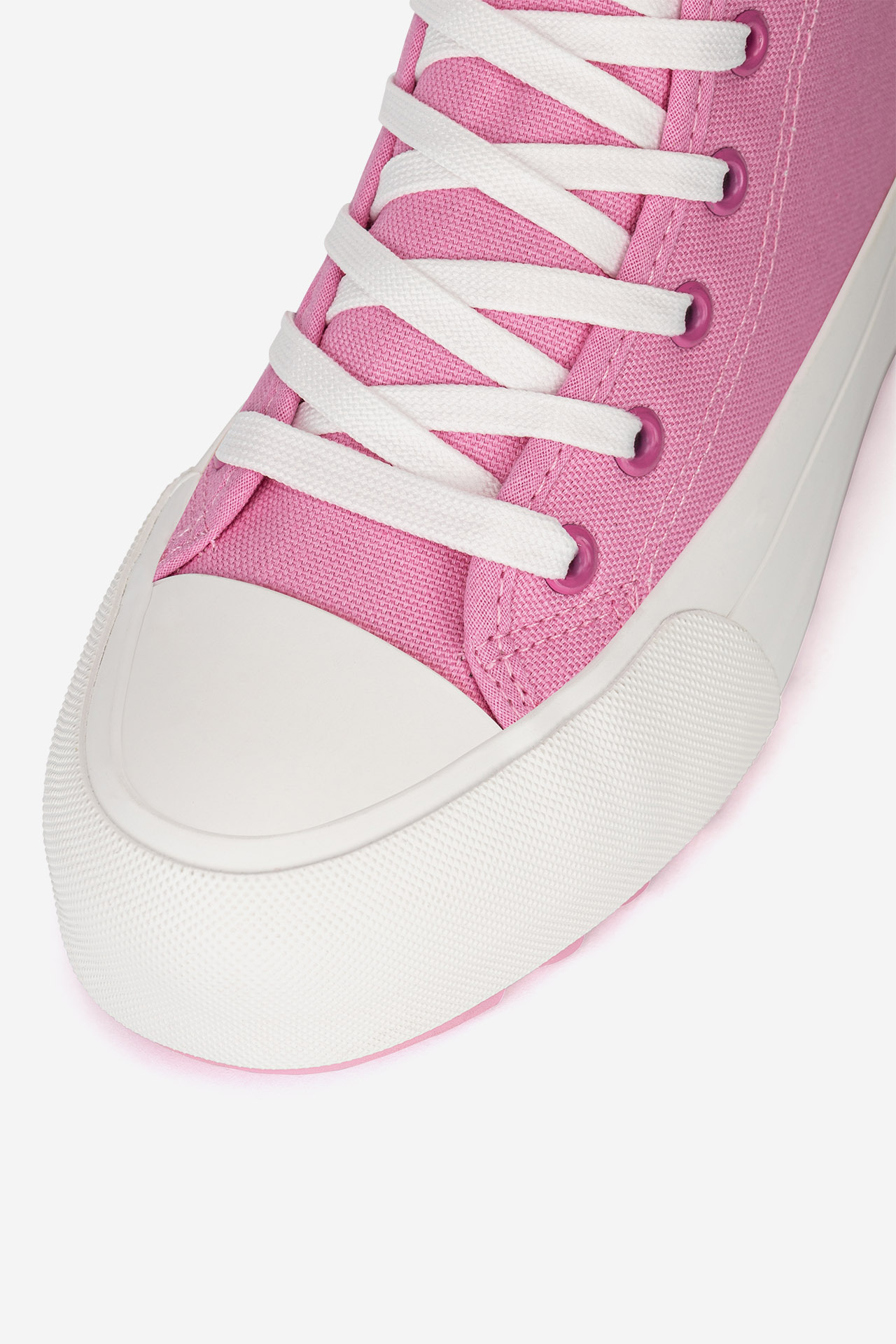 Plátěná obuv RŮŽOVÁ