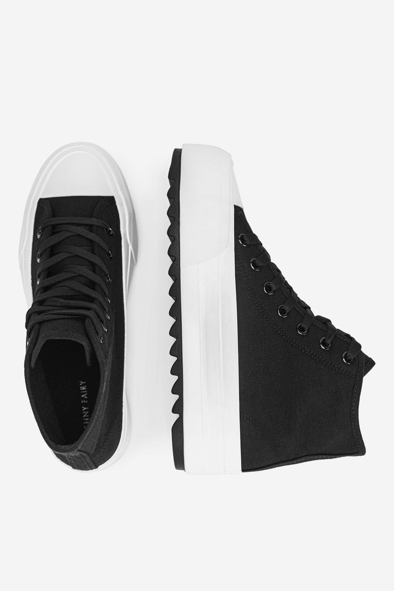 Plátěná obuv ČERNÁ