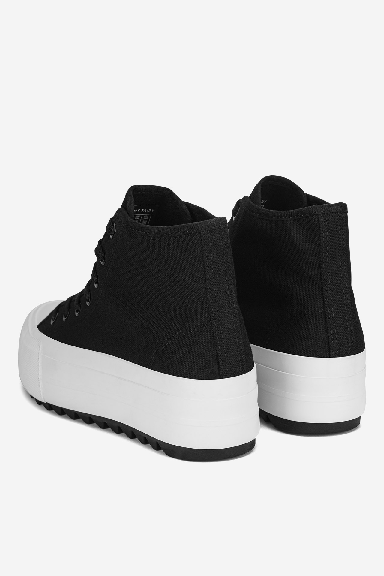 Plátěná obuv ČERNÁ