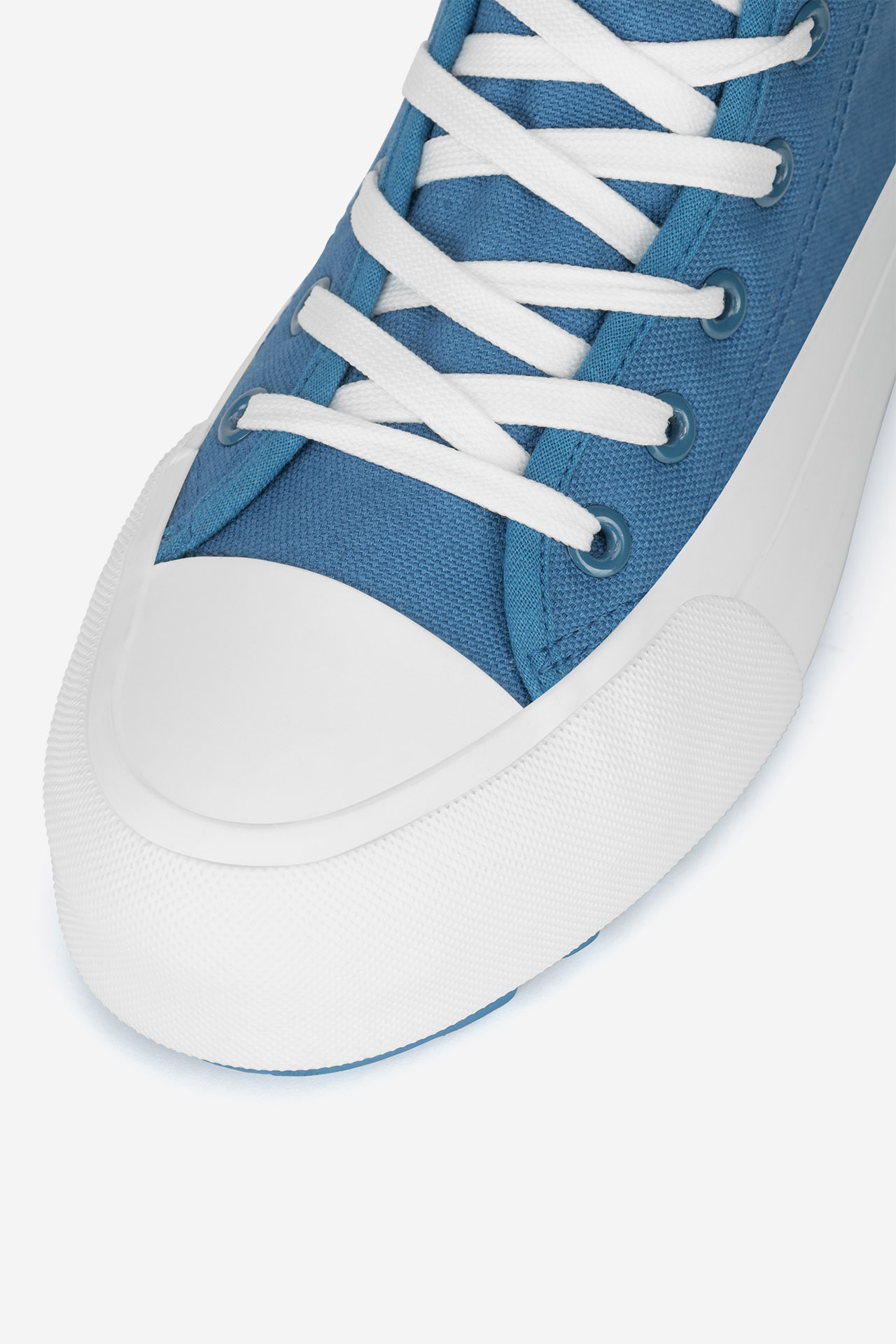 Plátěná obuv BLANKYTNĚ MODRÁ