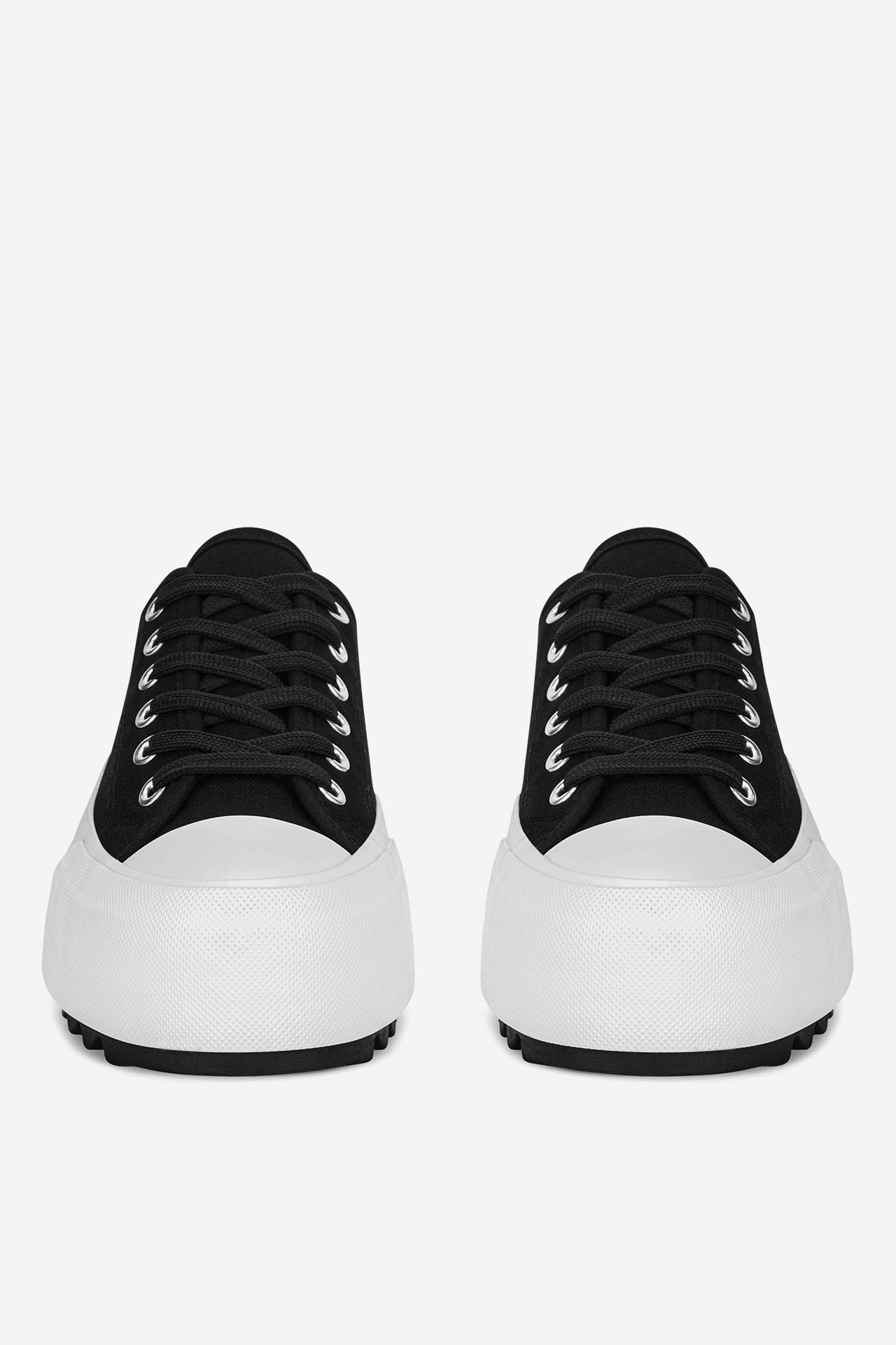 Plátěná obuv ČERNÁ