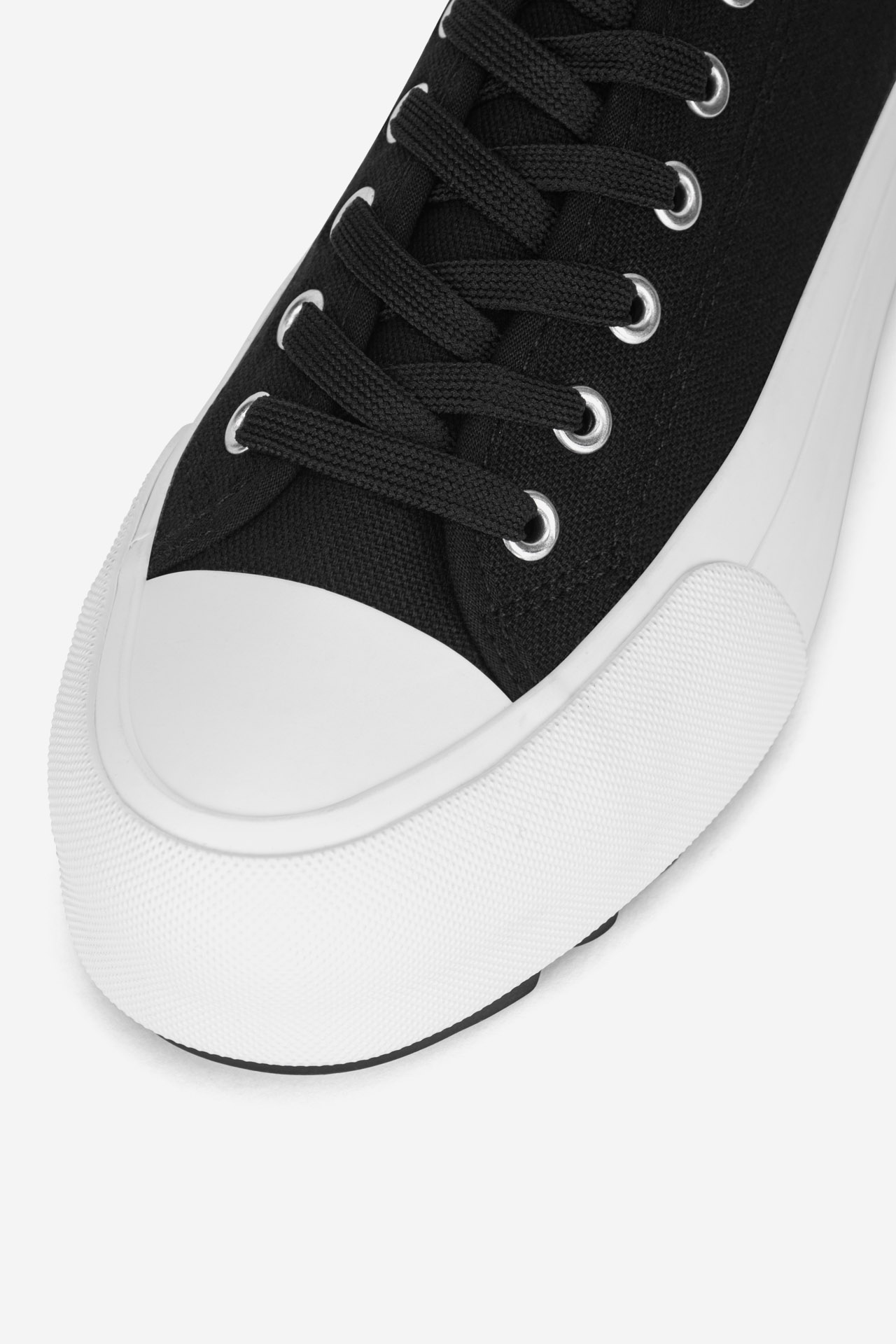 Plátěná obuv ČERNÁ