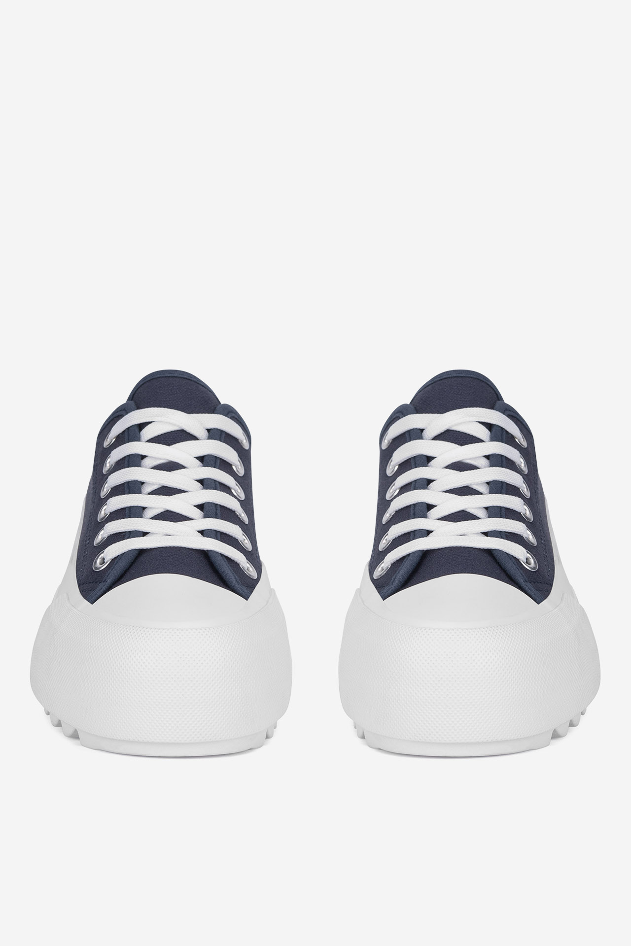 Plátěná obuv TMAVĚ MODRÁ