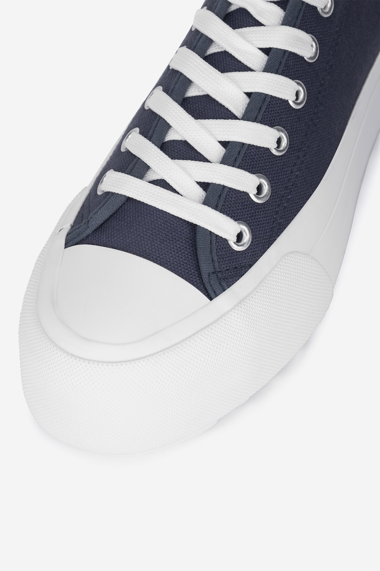 Plátěná obuv TMAVĚ MODRÁ