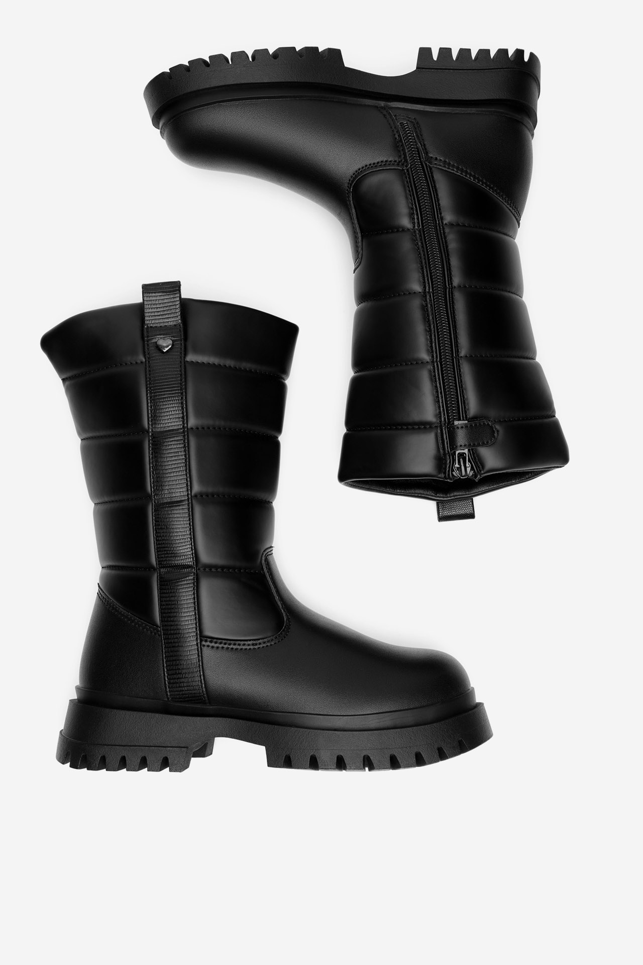 Škornji za sneg Črna