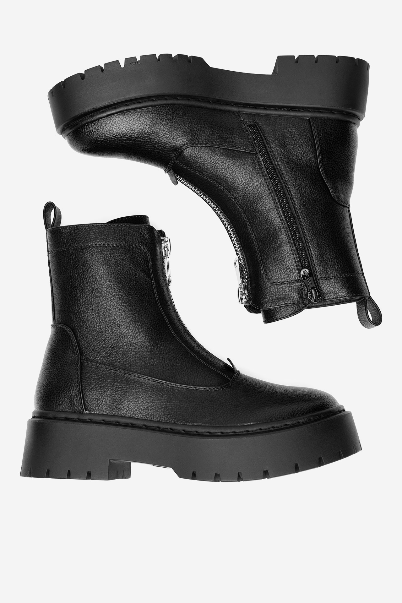 Kotníková obuv ČERNÁ