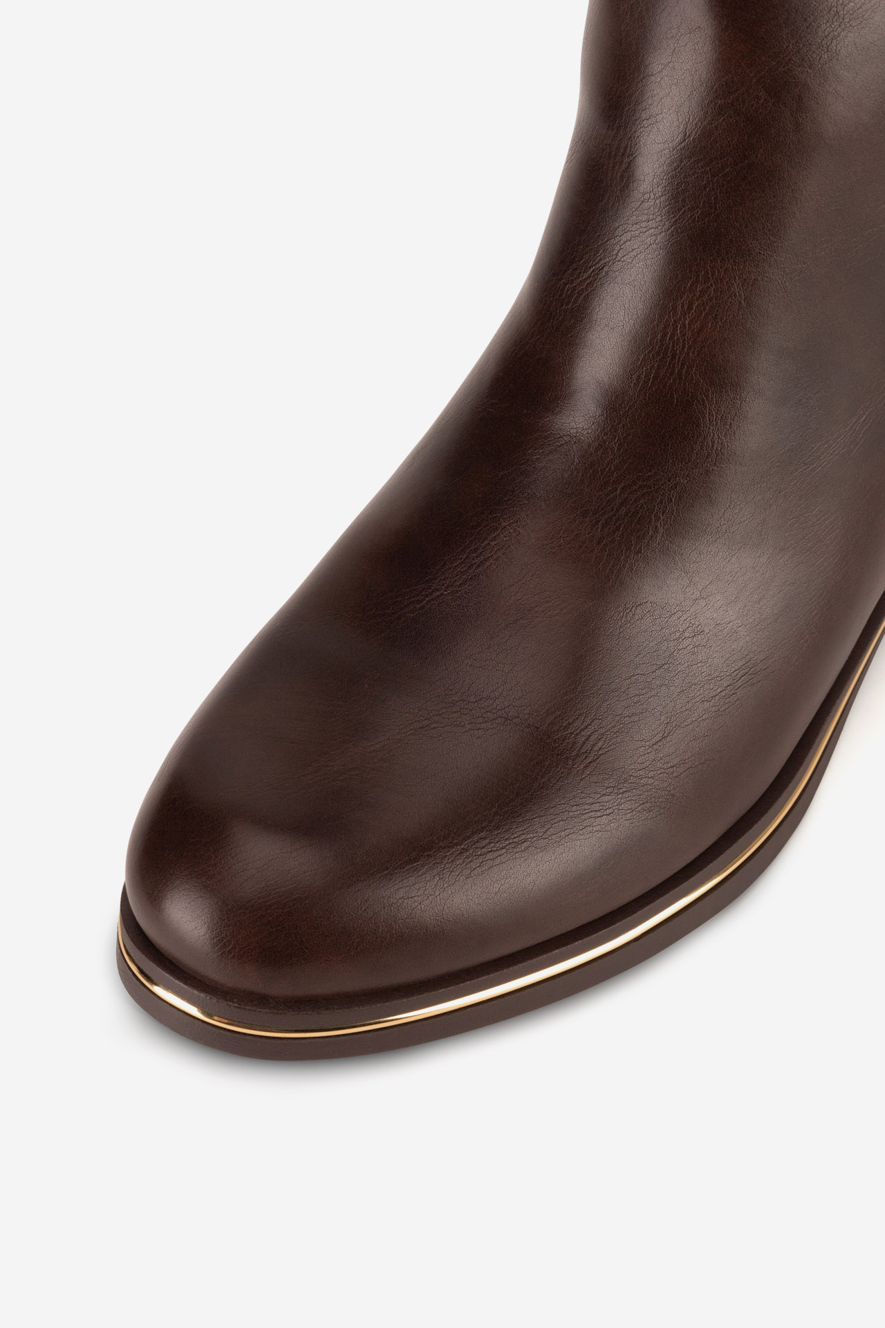 Kotníková obuv HNĚDÁ