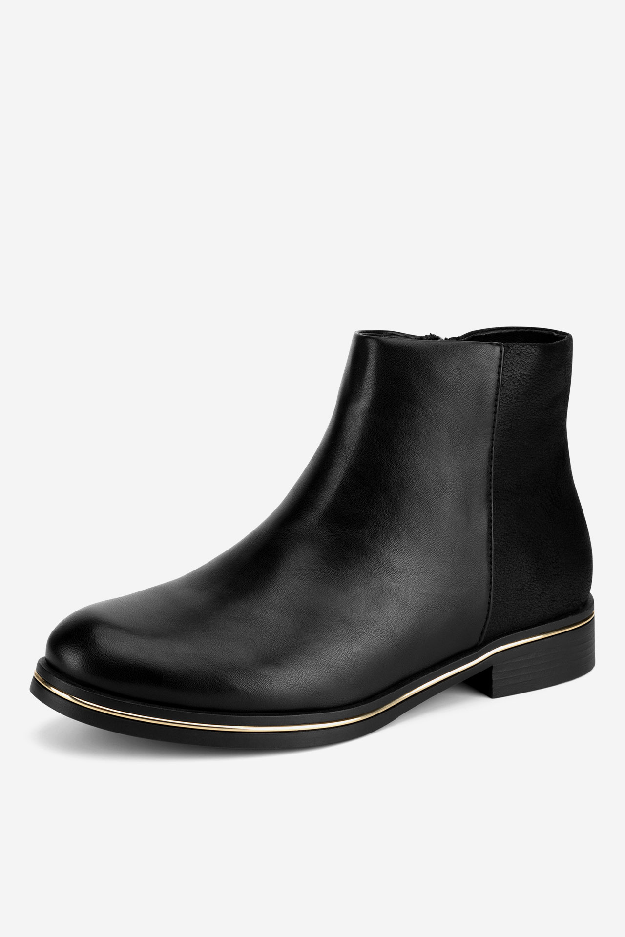 Kotníková obuv ČERNÁ