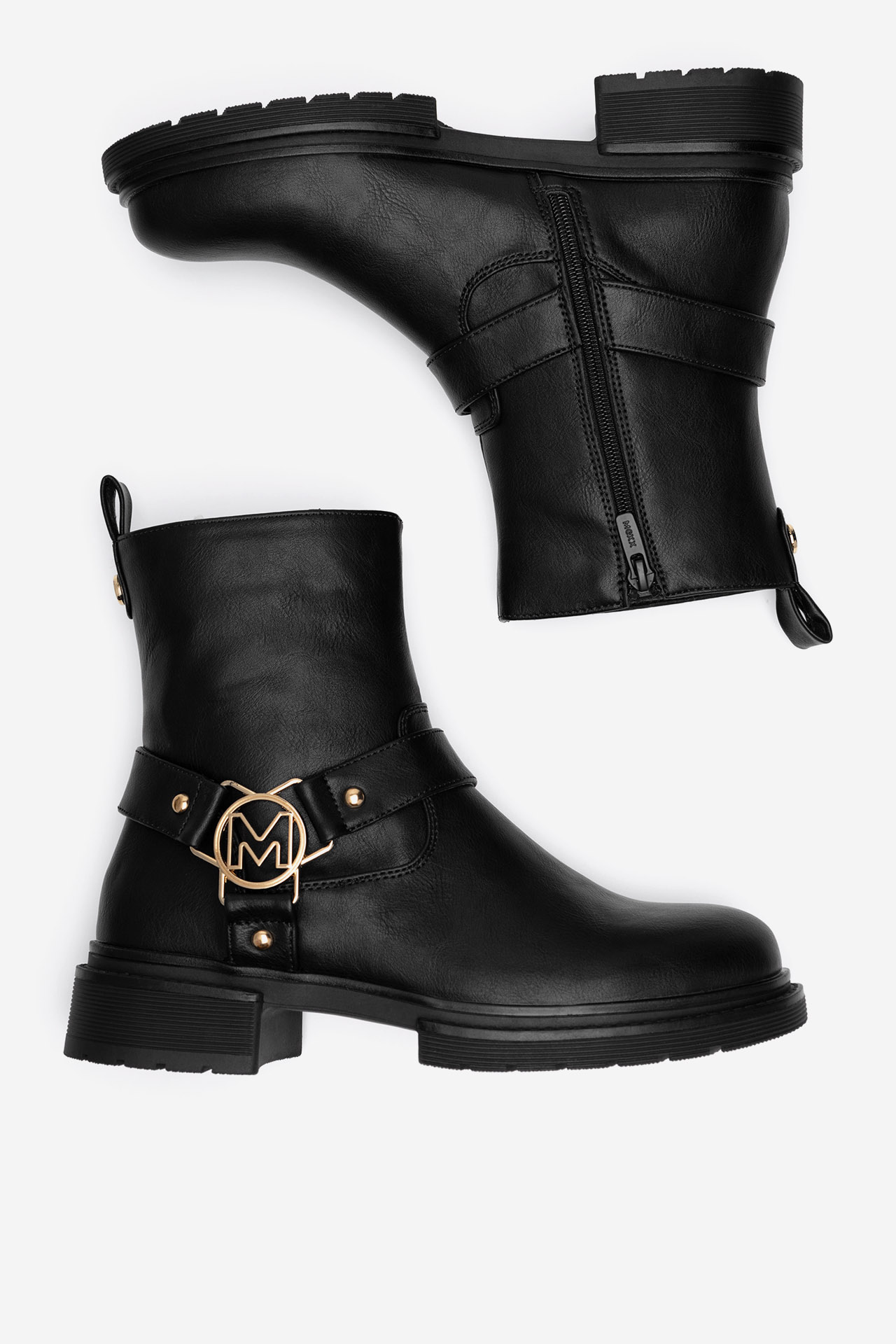 Kotníková obuv ČERNÁ