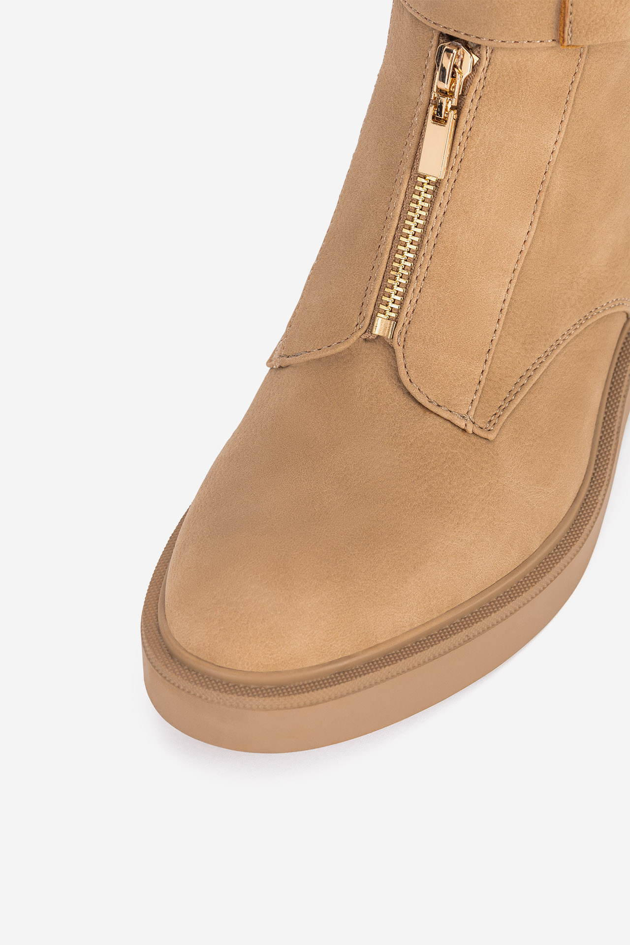 Kotníková obuv BÉŽOVÁ