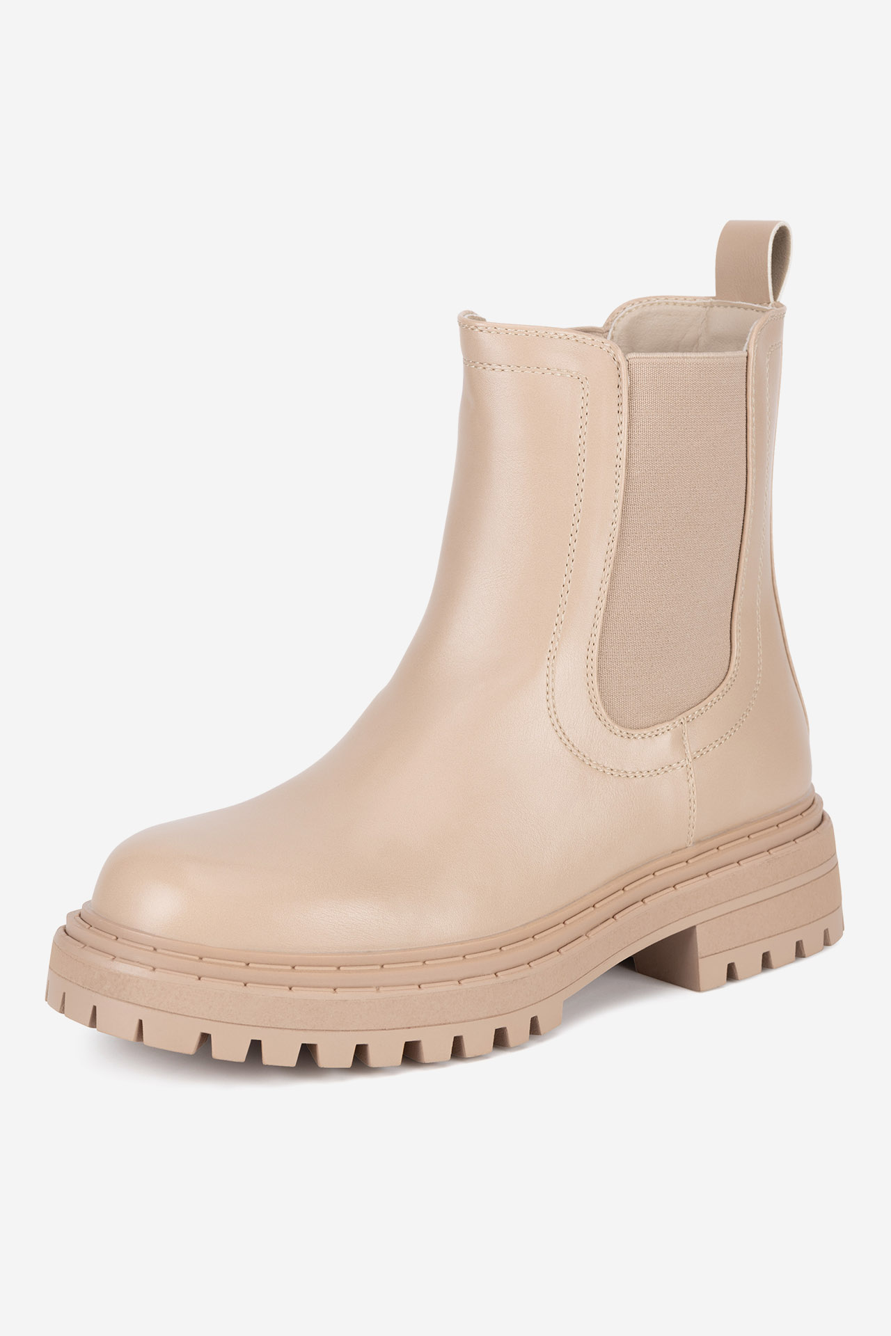 Kotníková obuv BÉŽOVÁ