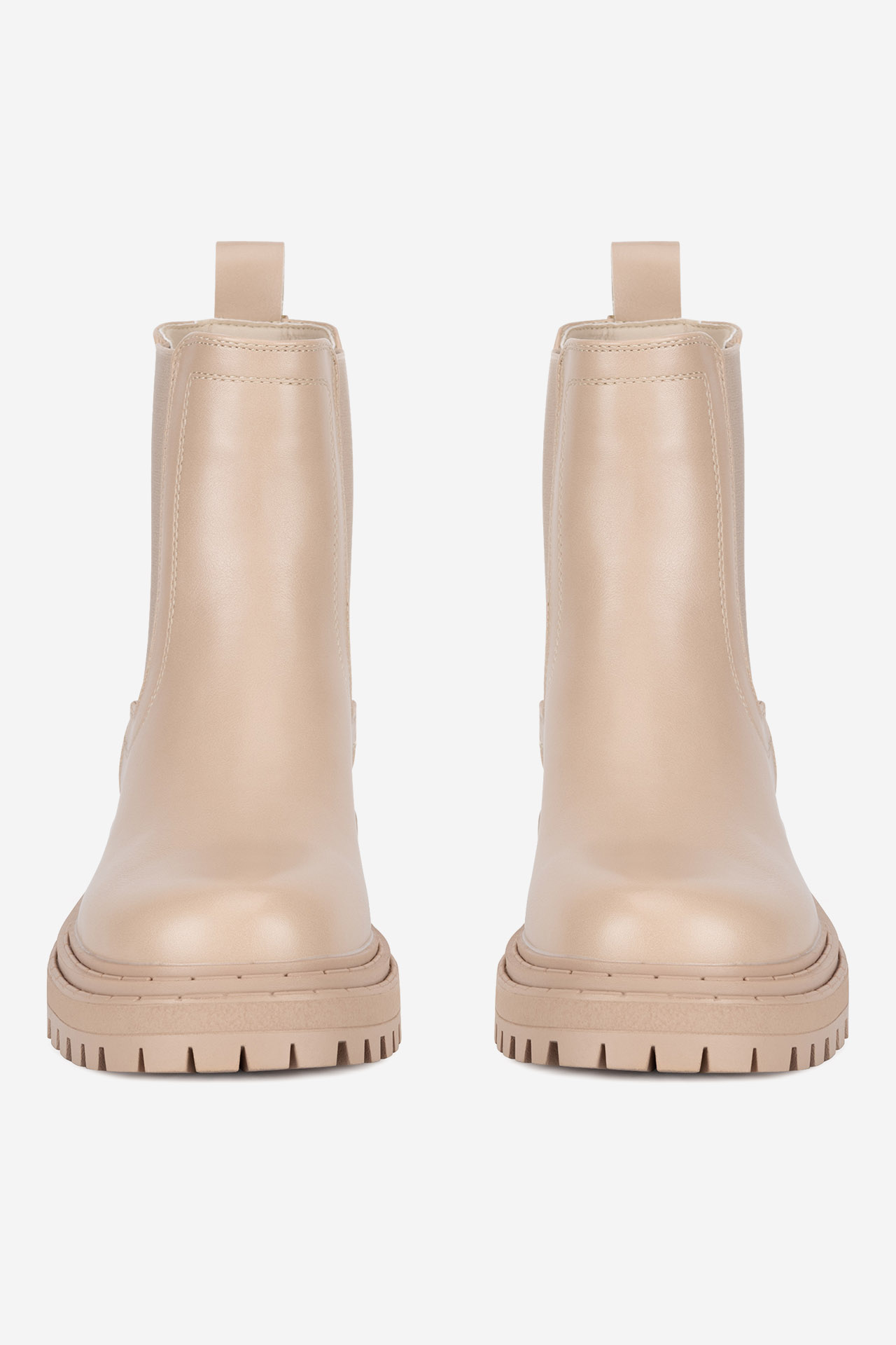 Kotníková obuv BÉŽOVÁ