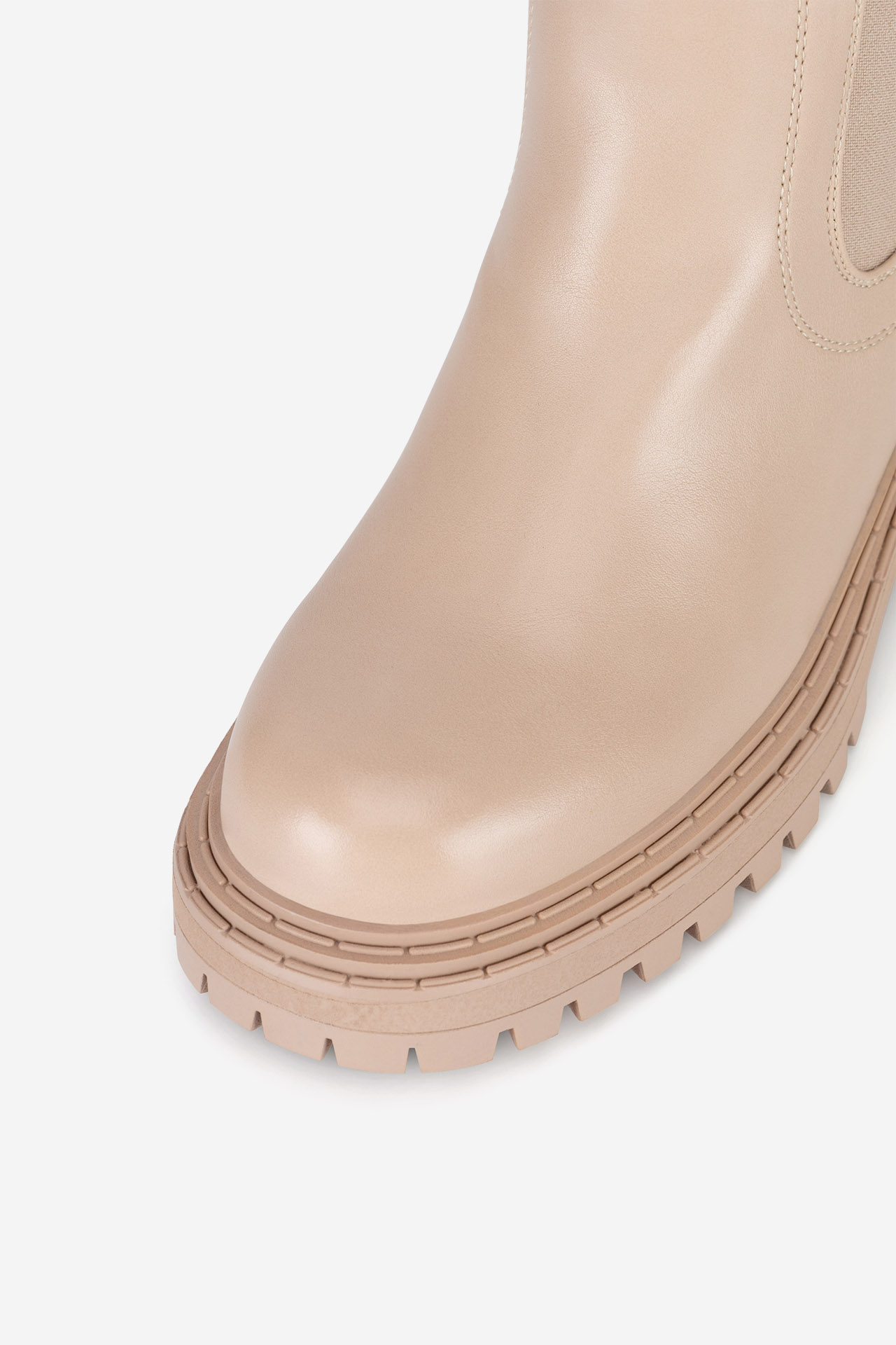 Kotníková obuv BÉŽOVÁ