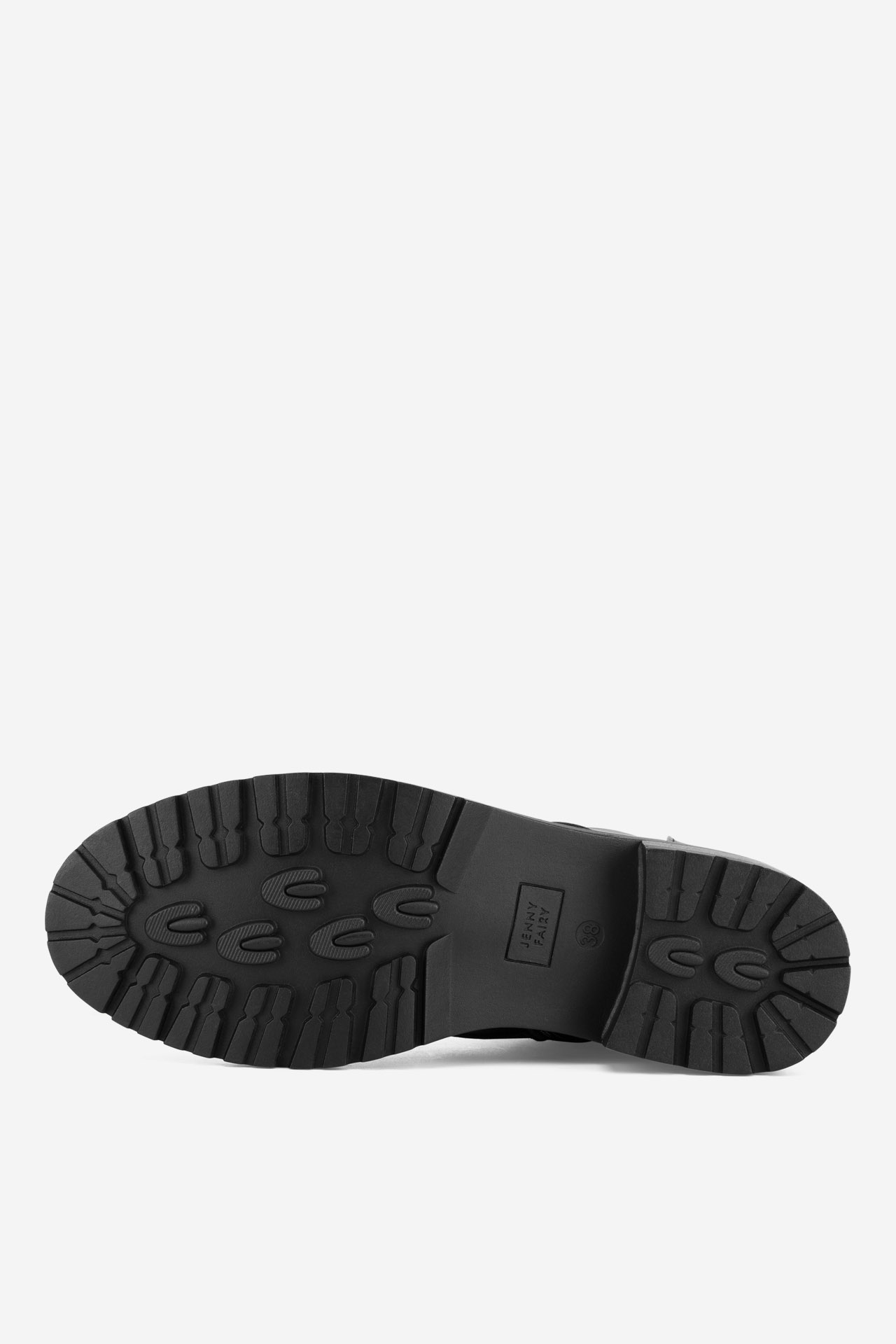 Šněrovací vyšší obuv ČERNÁ