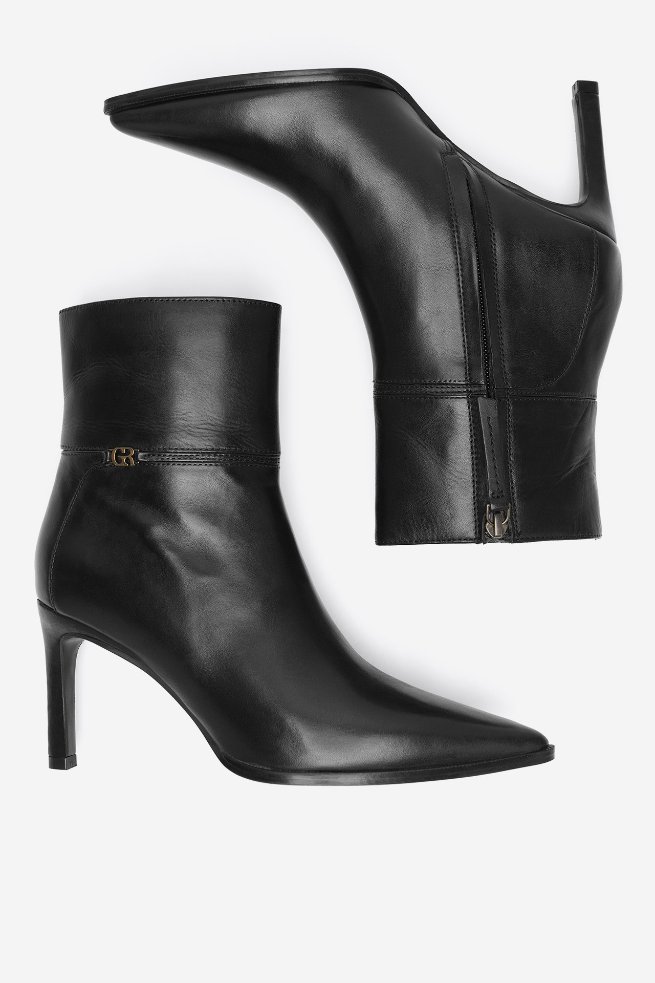 Kotníková obuv ČERNÁ