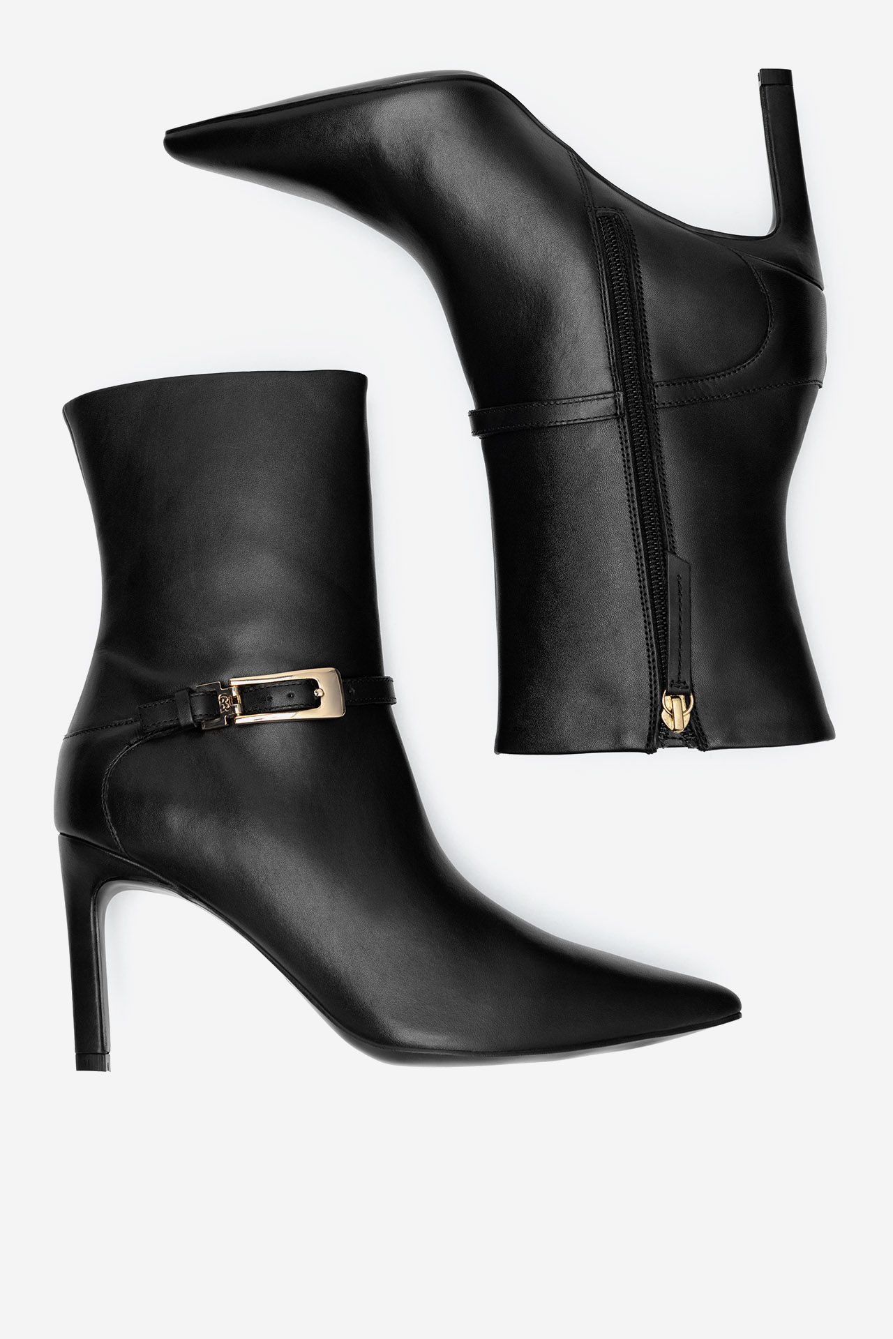 Kotníková obuv ČERNÁ