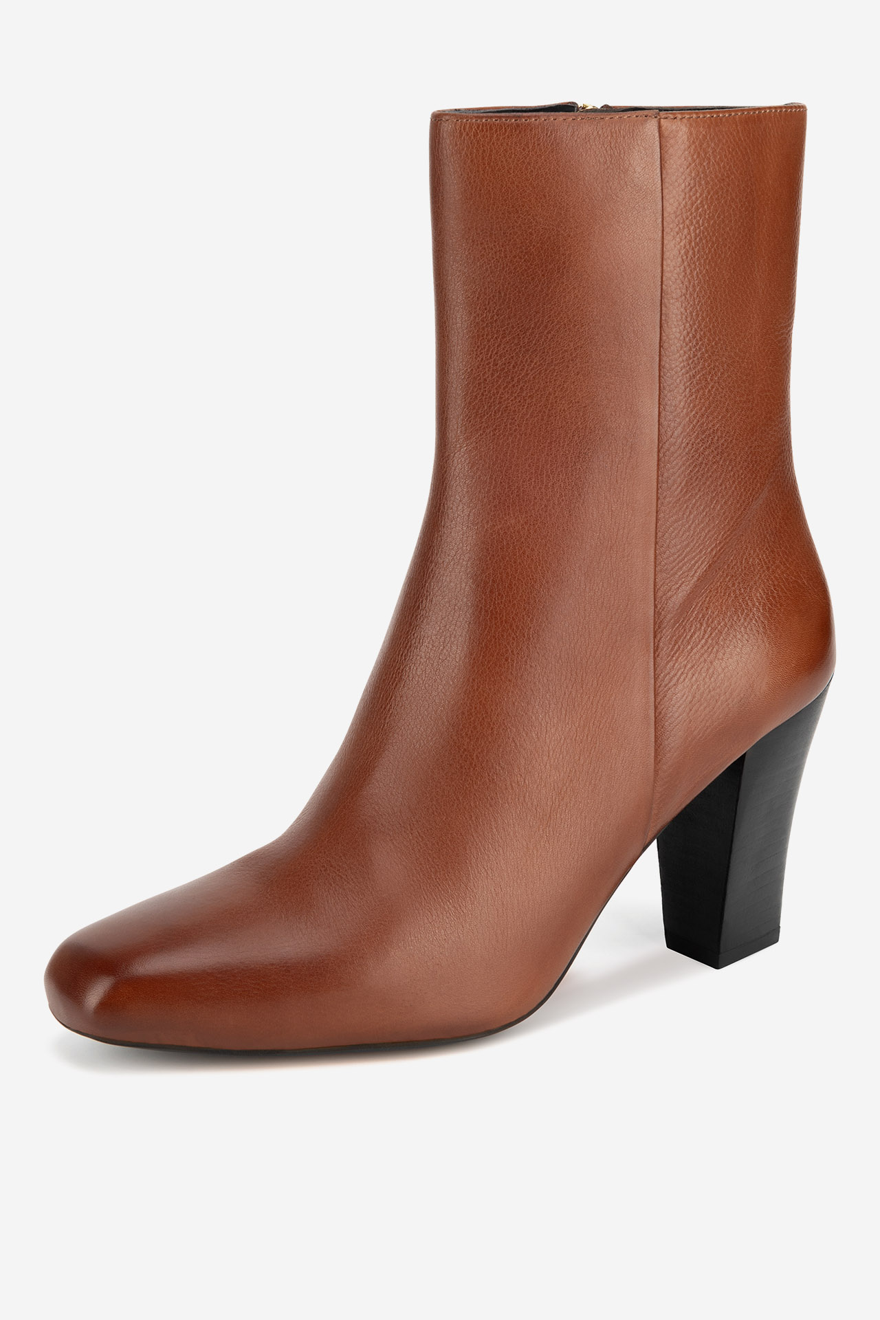 Kotníková obuv HNĚDÁ