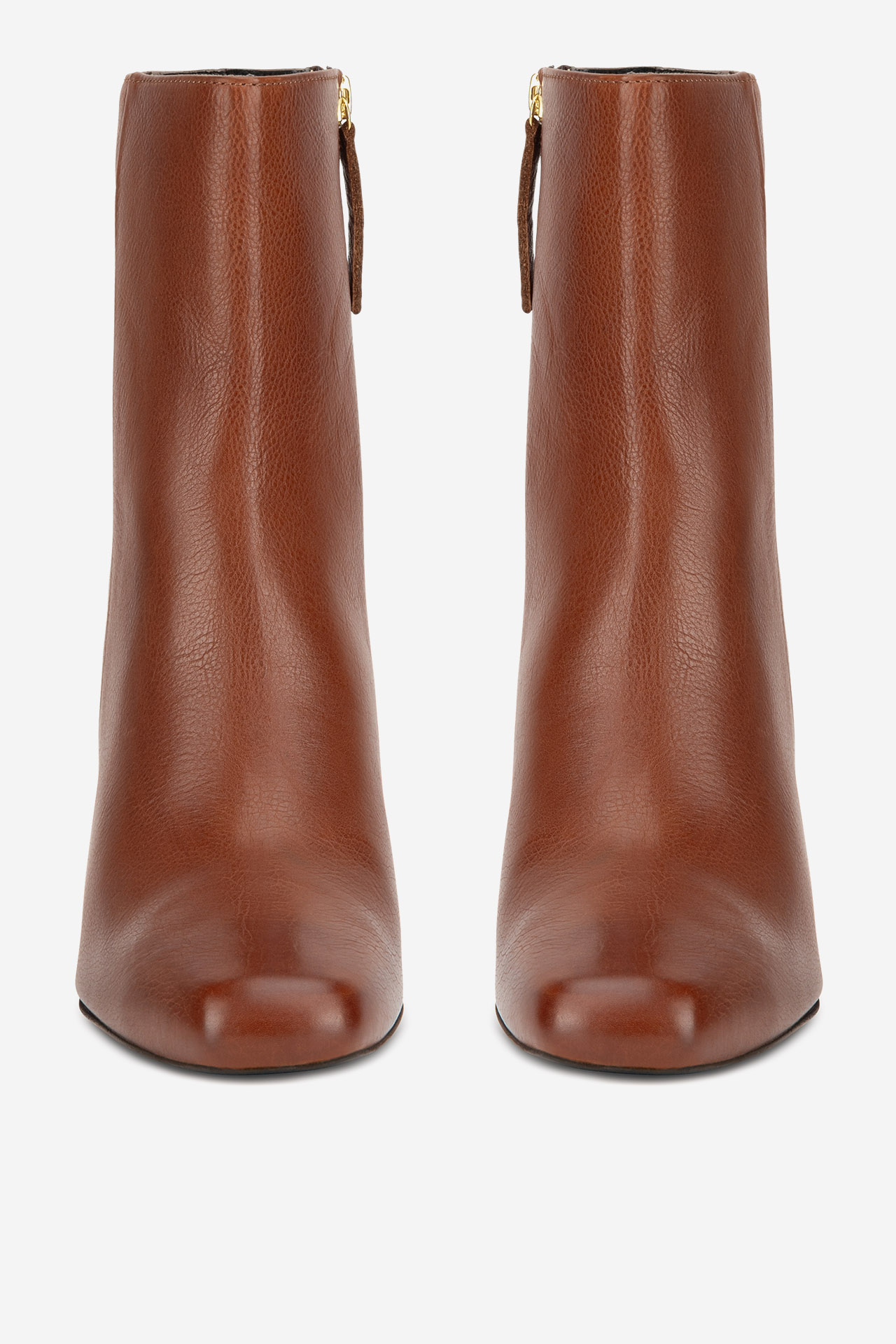 Kotníková obuv HNĚDÁ