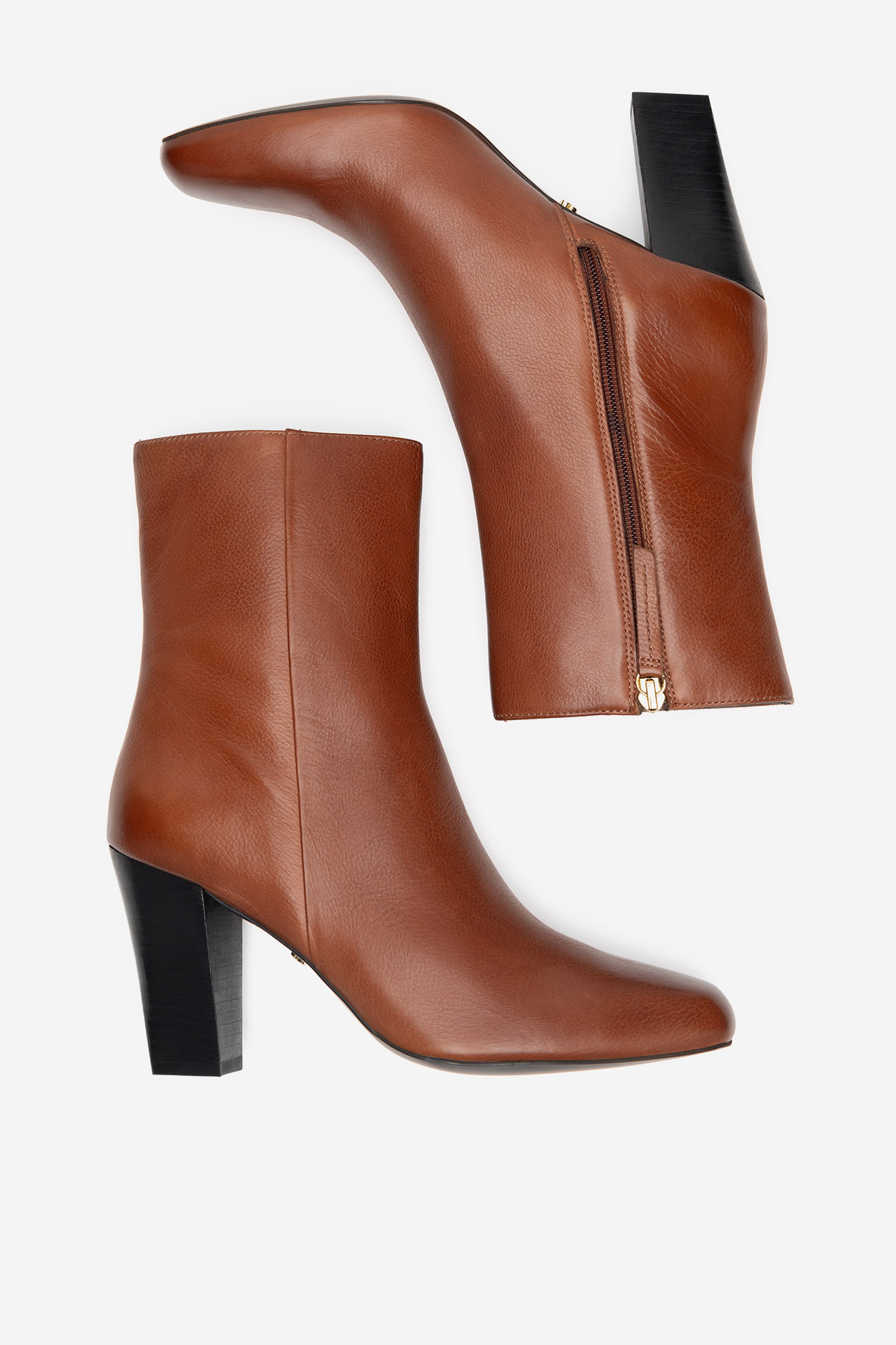 Kotníková obuv HNĚDÁ