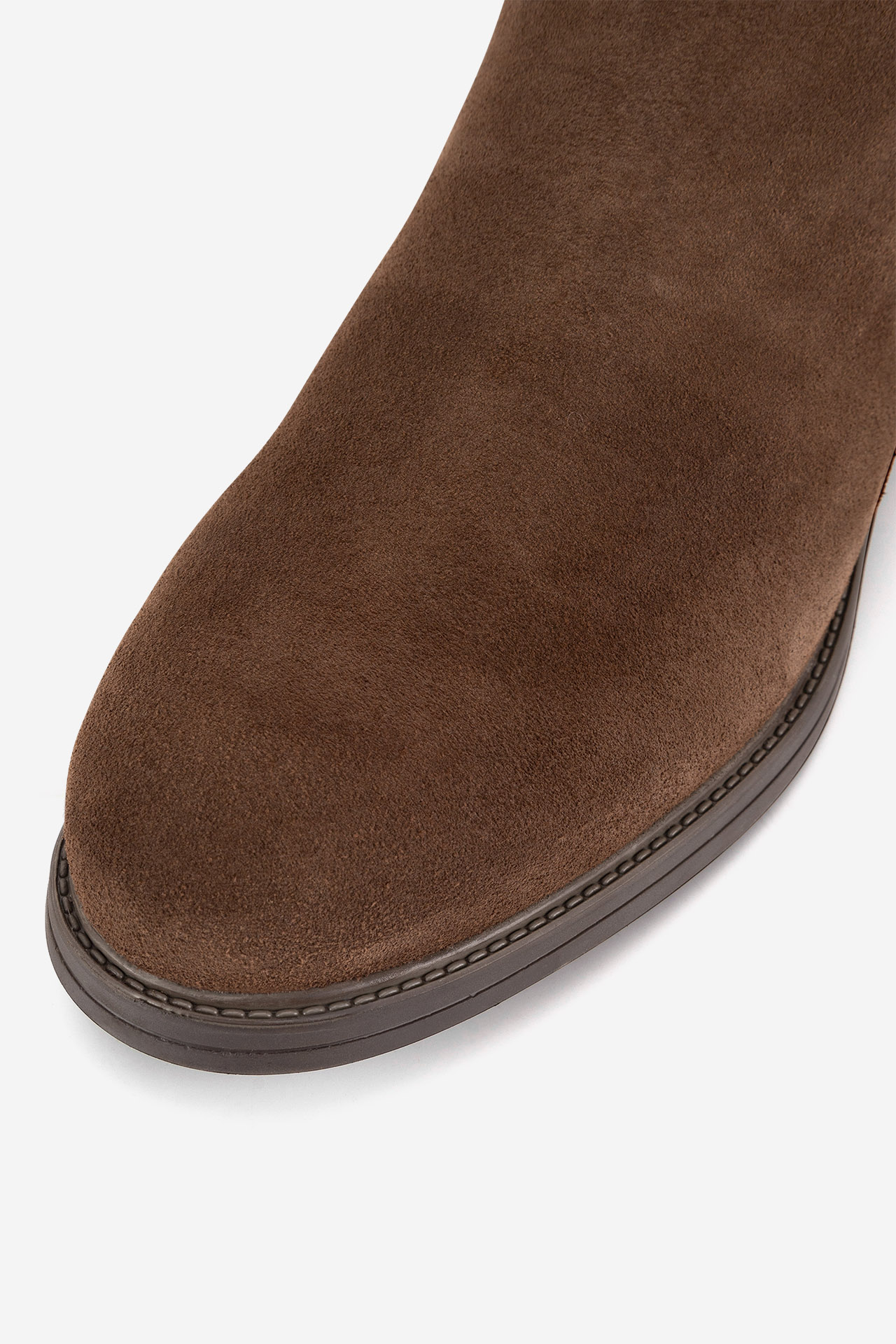 Kotníková obuv TMAVĚ HNĚDÁ