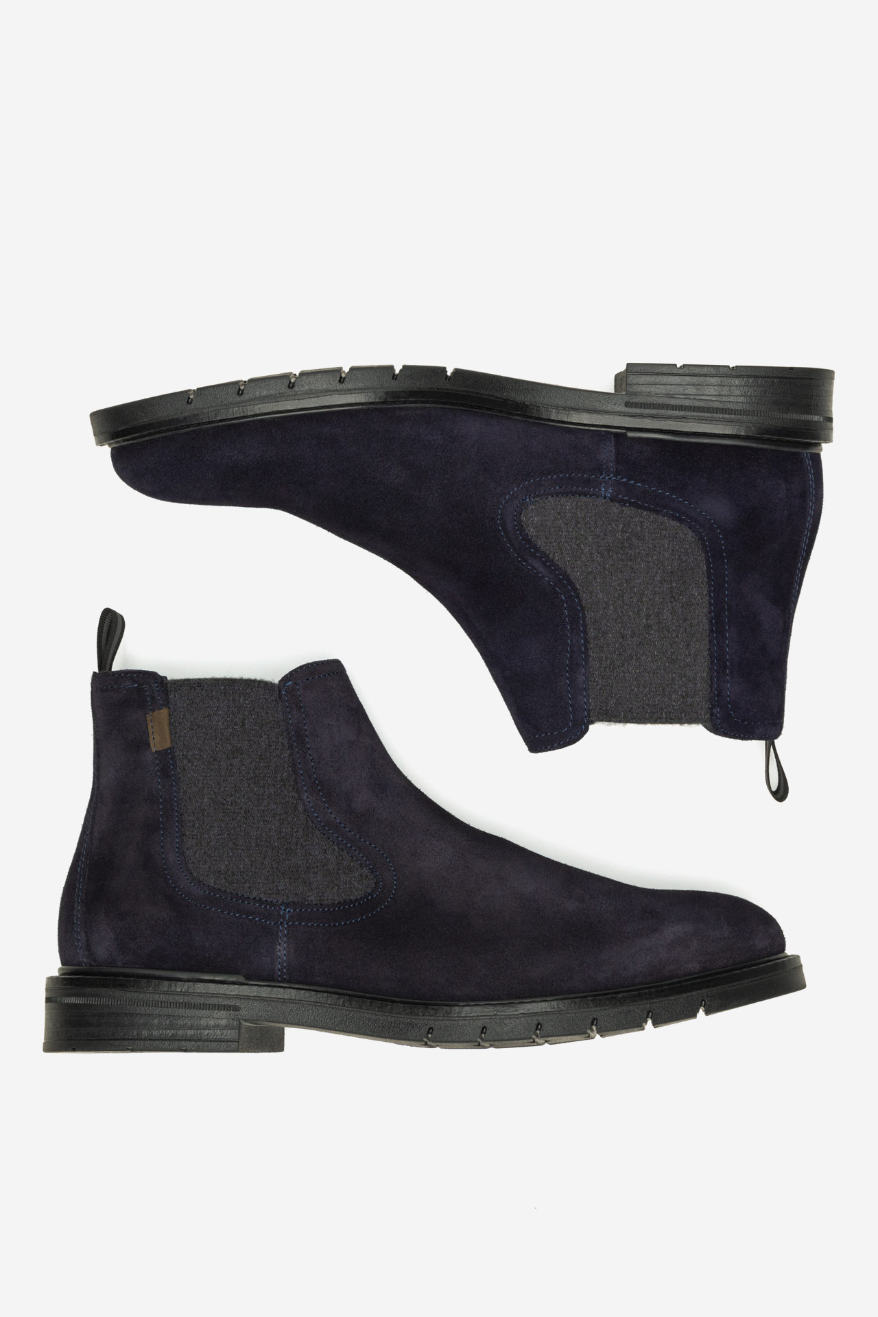 Kotníková obuv TMAVĚ MODRÁ