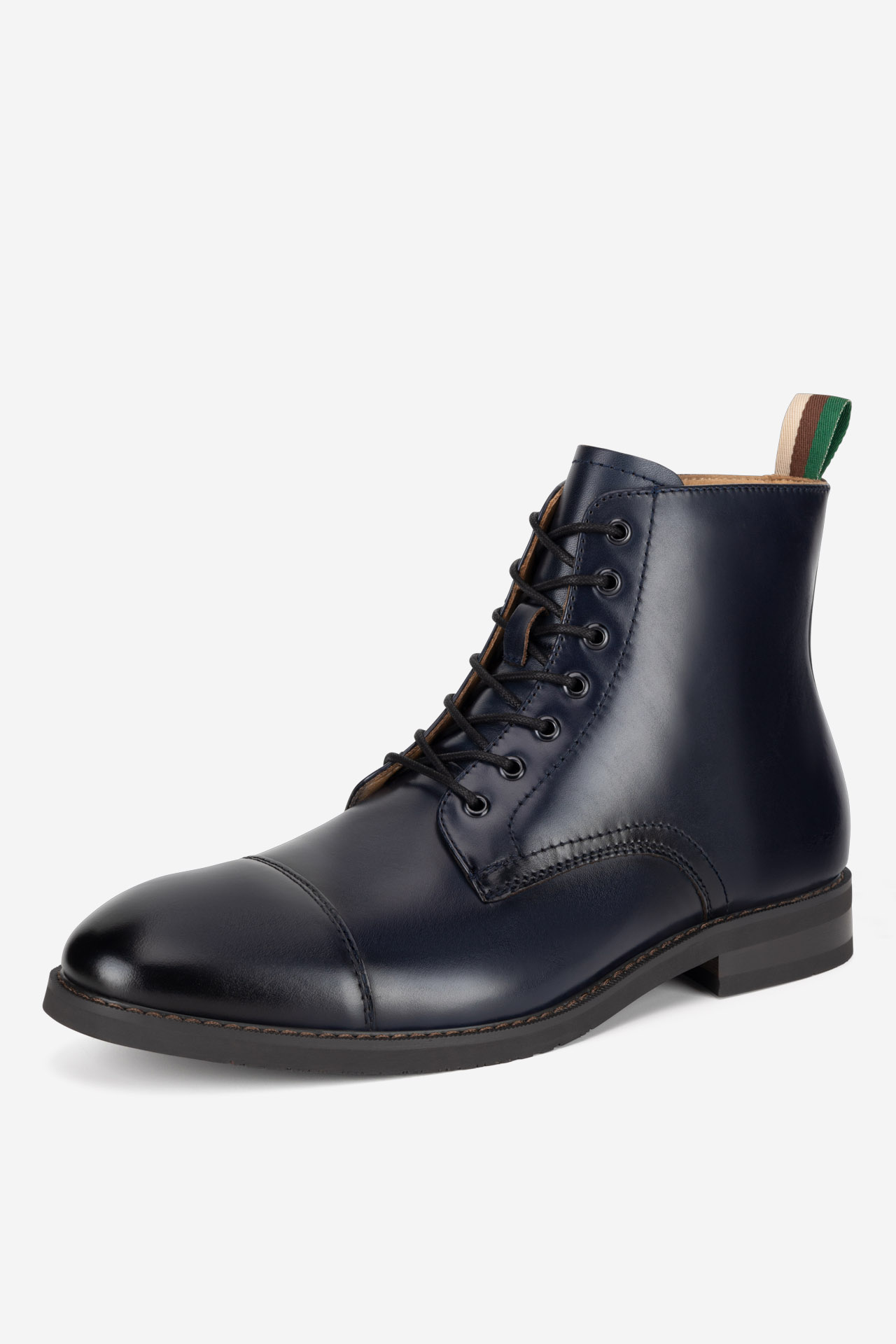 Gležnjarji z vezalkami Mornarsko modra