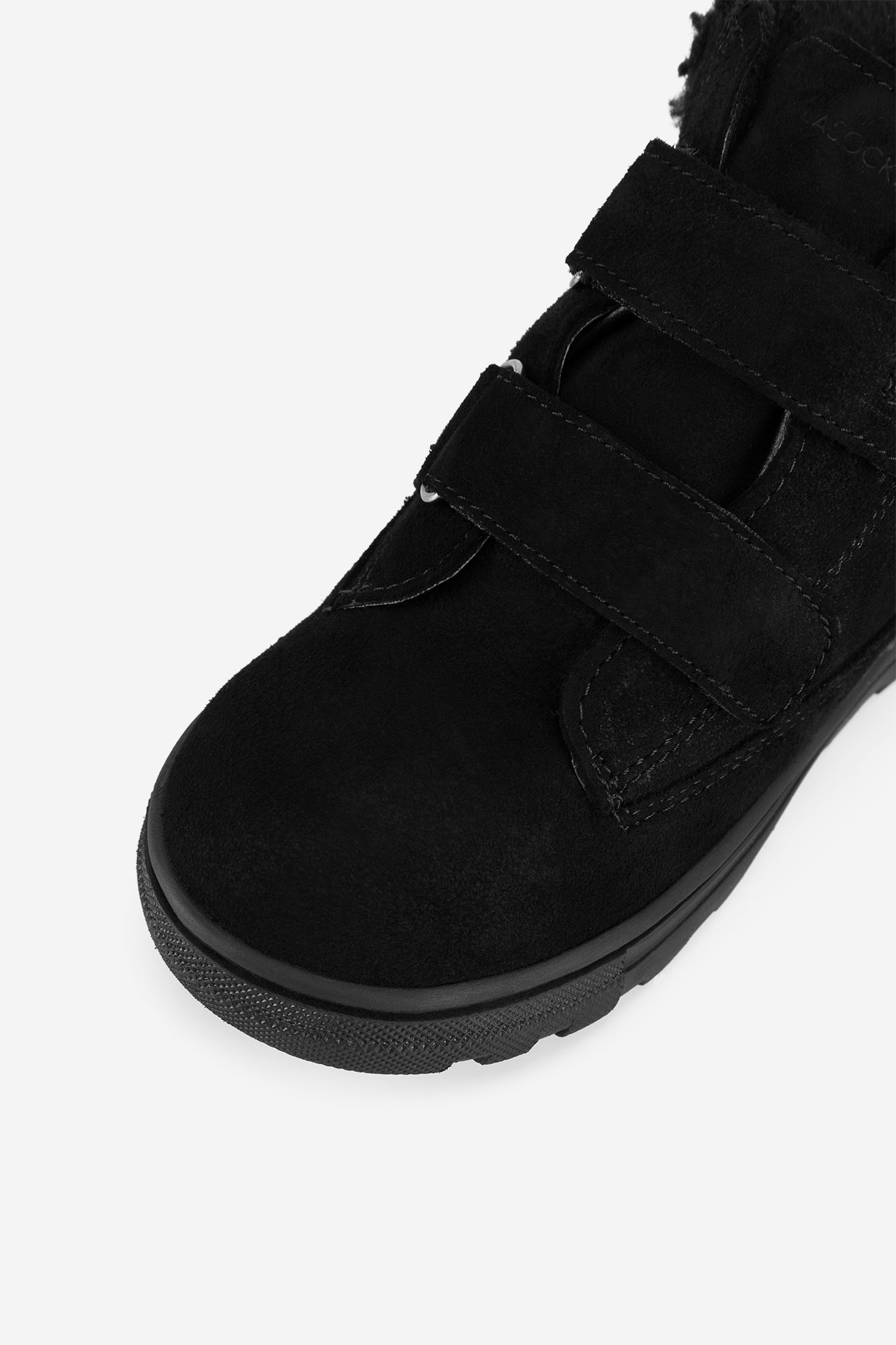 Šněrovací vyšší obuv ČERNÁ