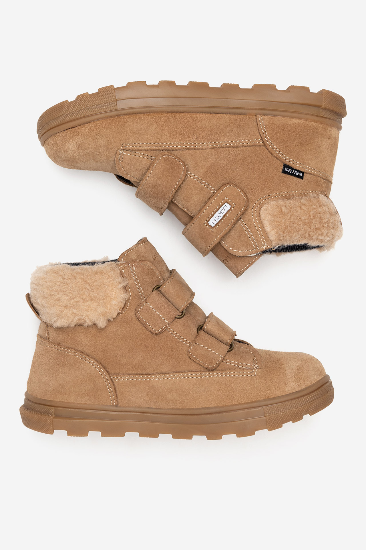 Šněrovací vyšší obuv CAMEL