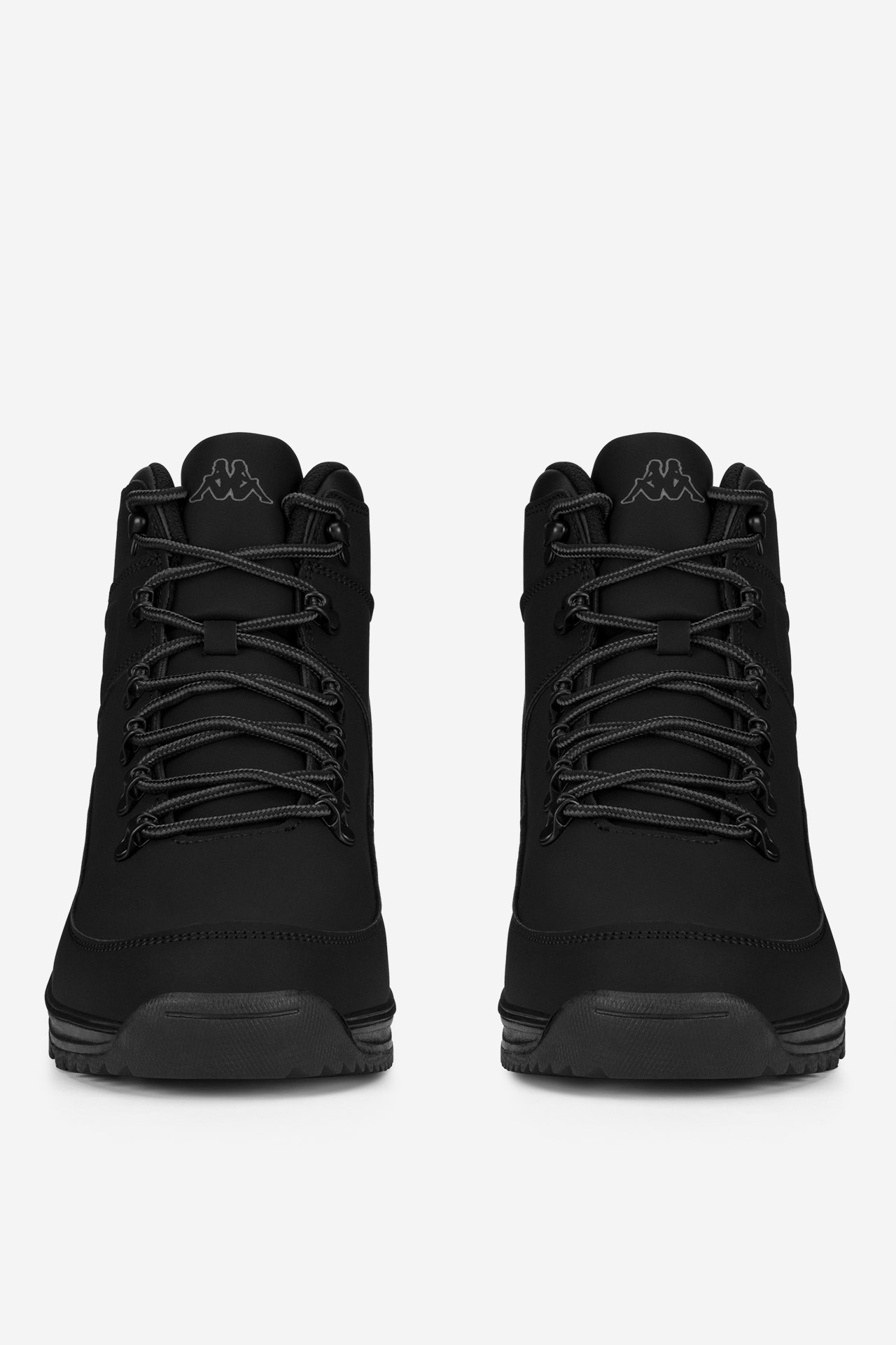 Šněrovací vyšší obuv ČERNÁ