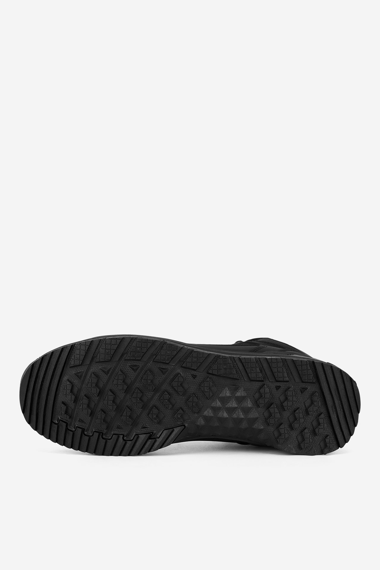 Šněrovací vyšší obuv ČERNÁ