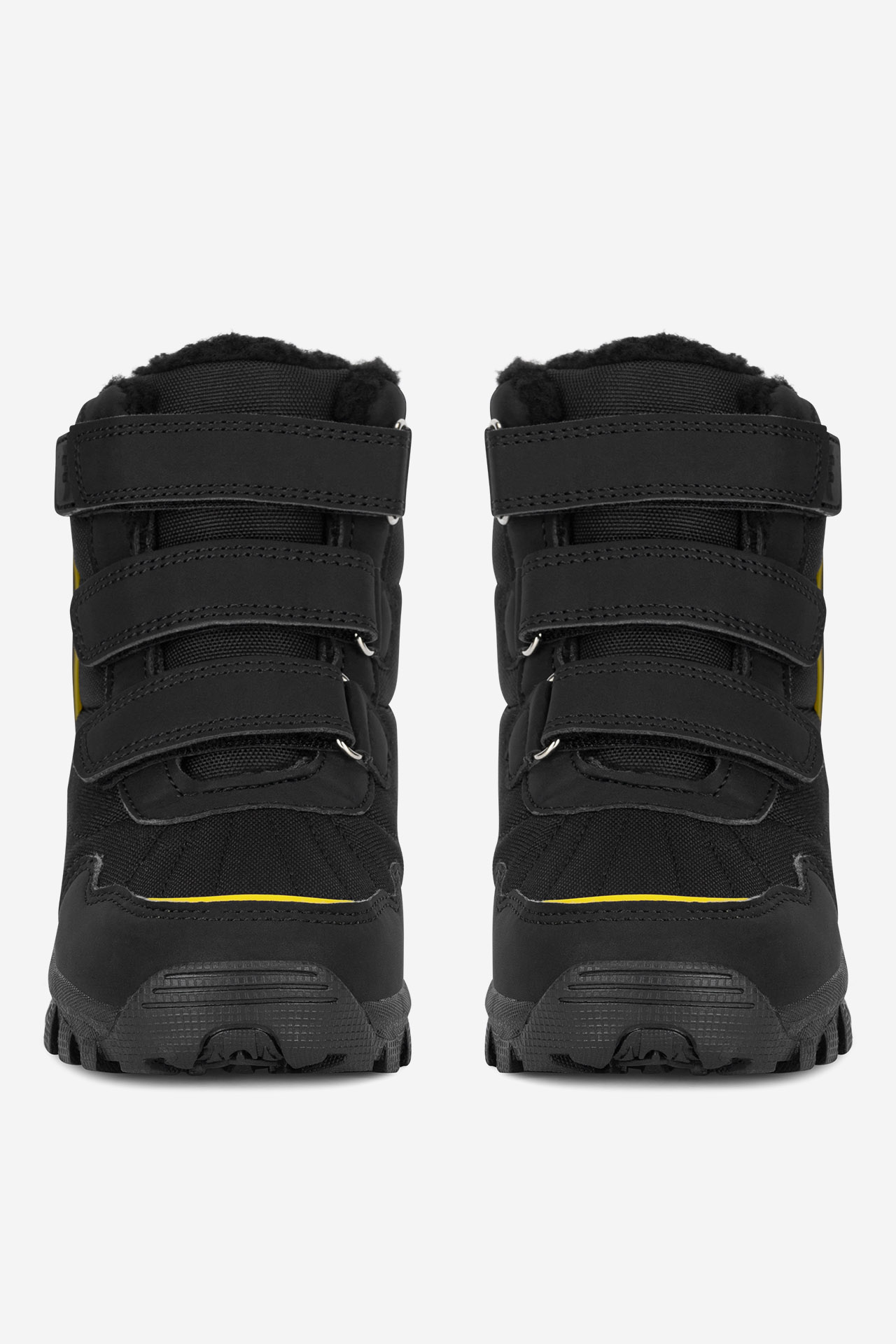 Gležnjarji z vezalkami Črna