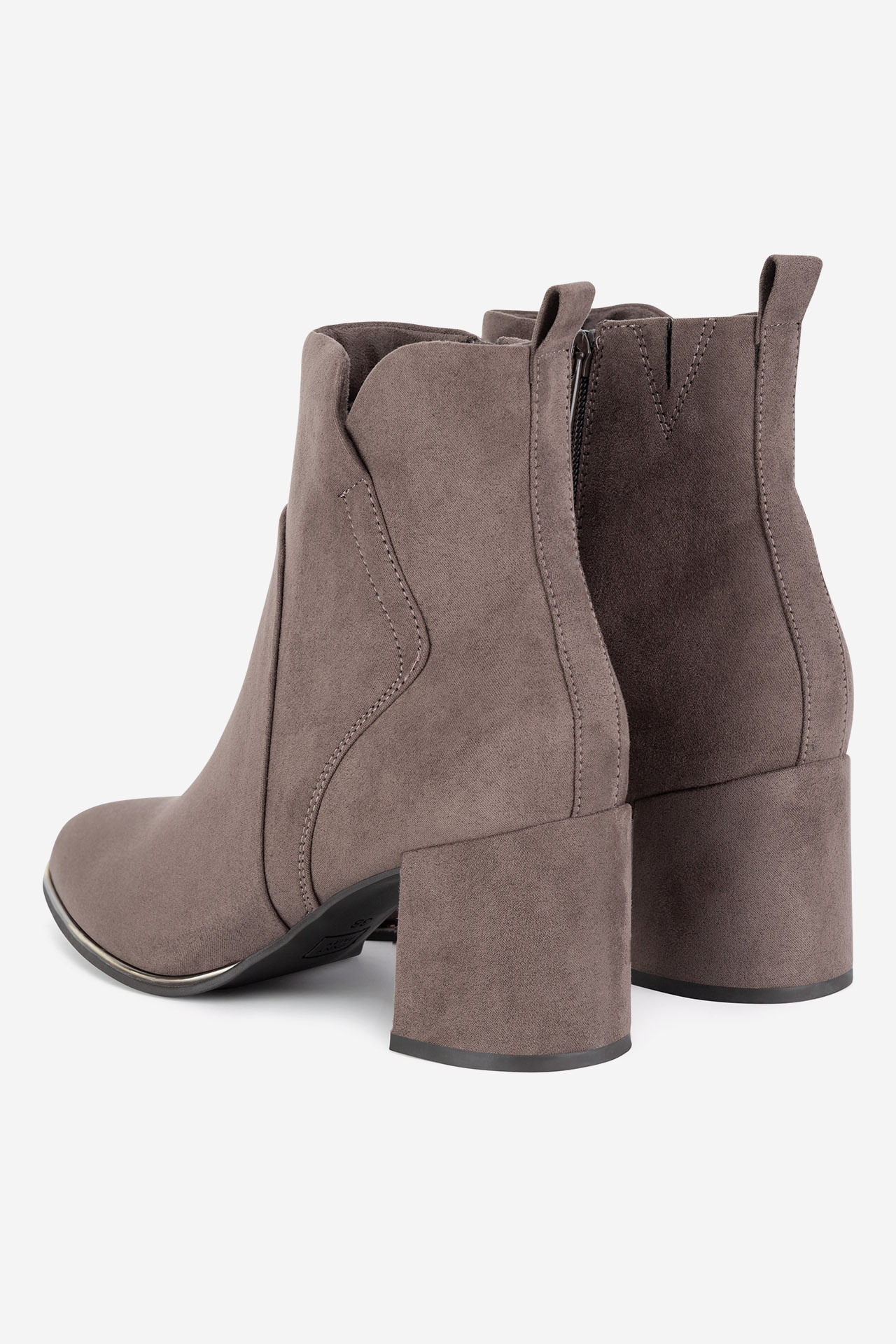 Kotníková obuv ŠEDÁ