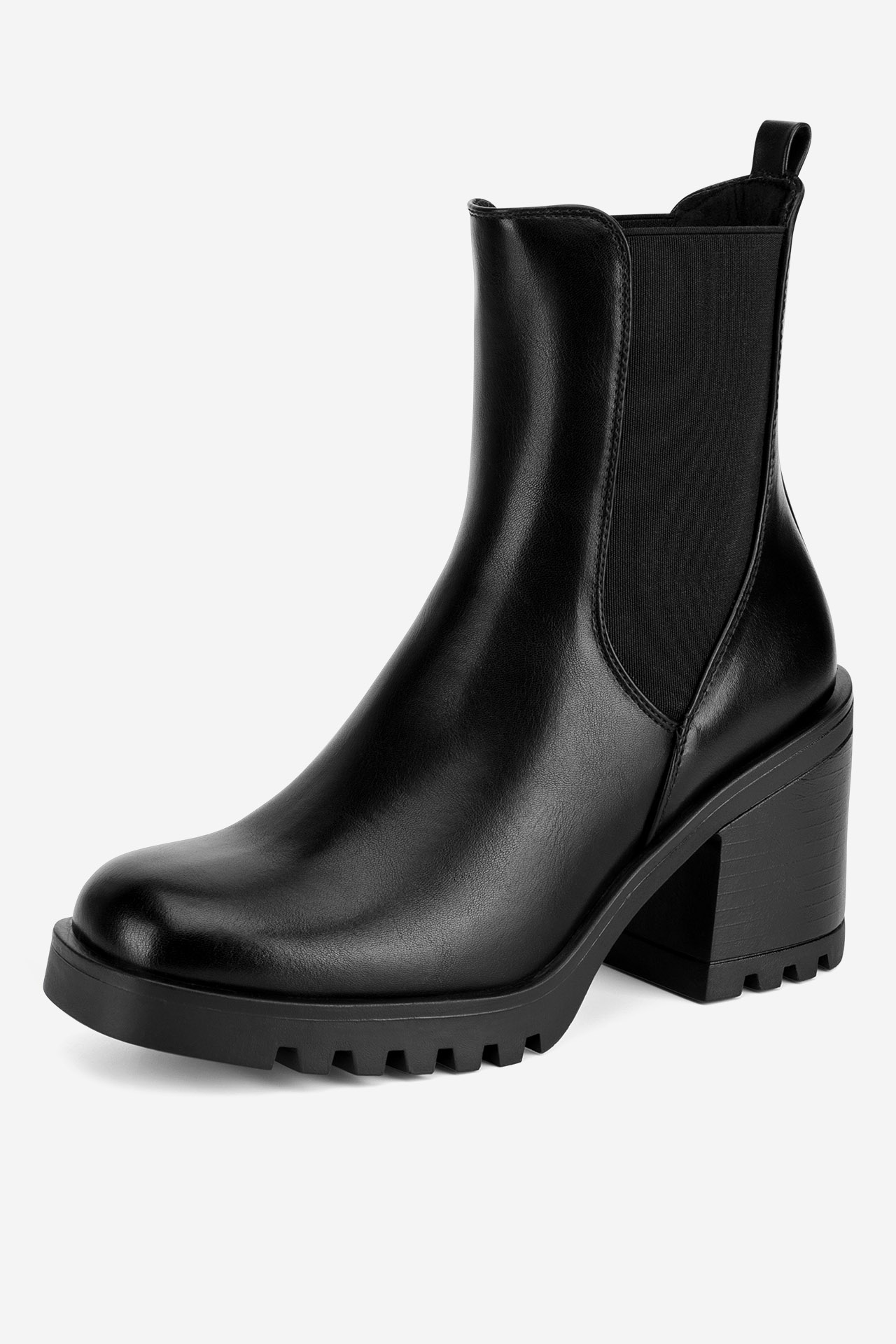 Kotníková obuv ČERNÁ