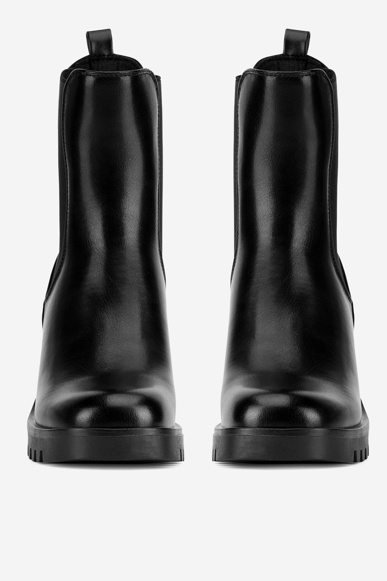 Kotníková obuv ČERNÁ