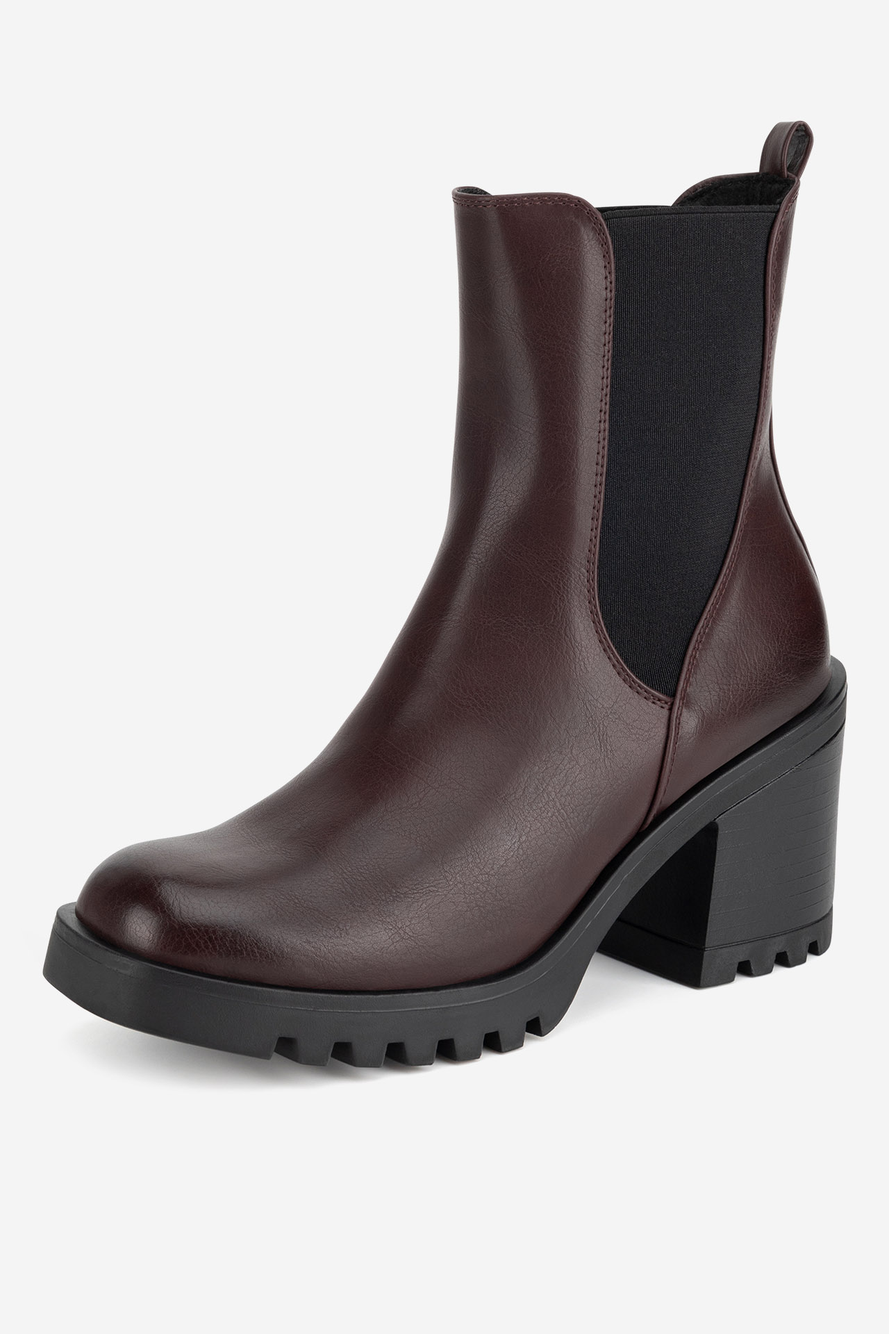 Kotníková obuv BORDÓ