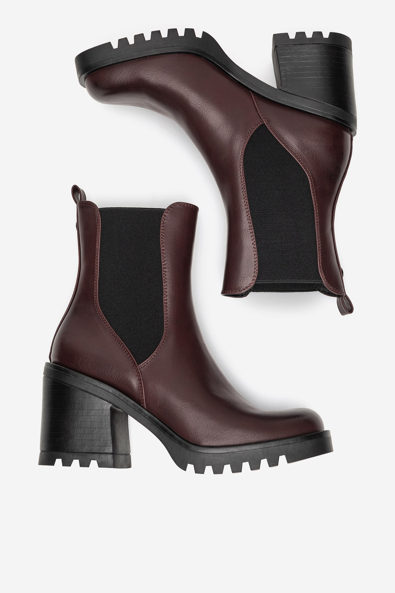 Kotníková obuv BORDÓ