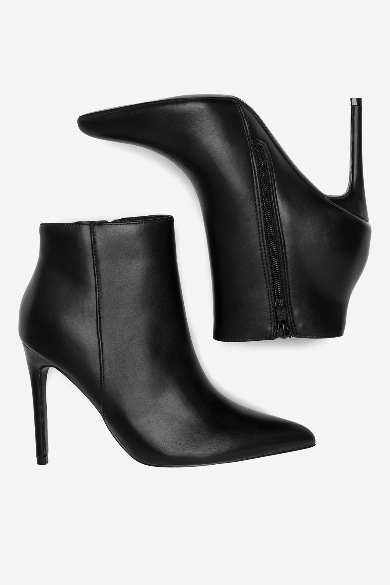 Členková obuv Čierna