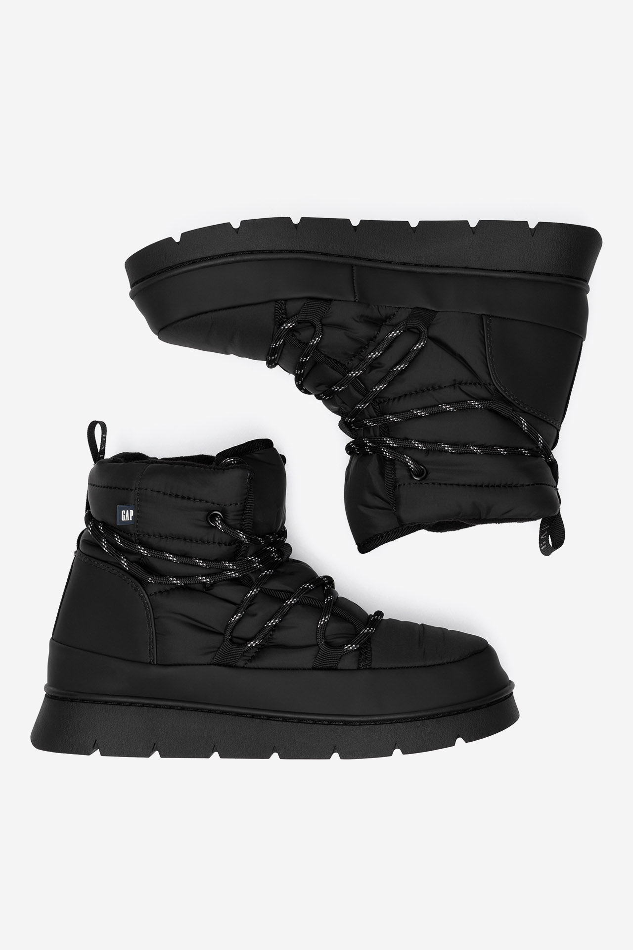 Škornji za sneg Črna