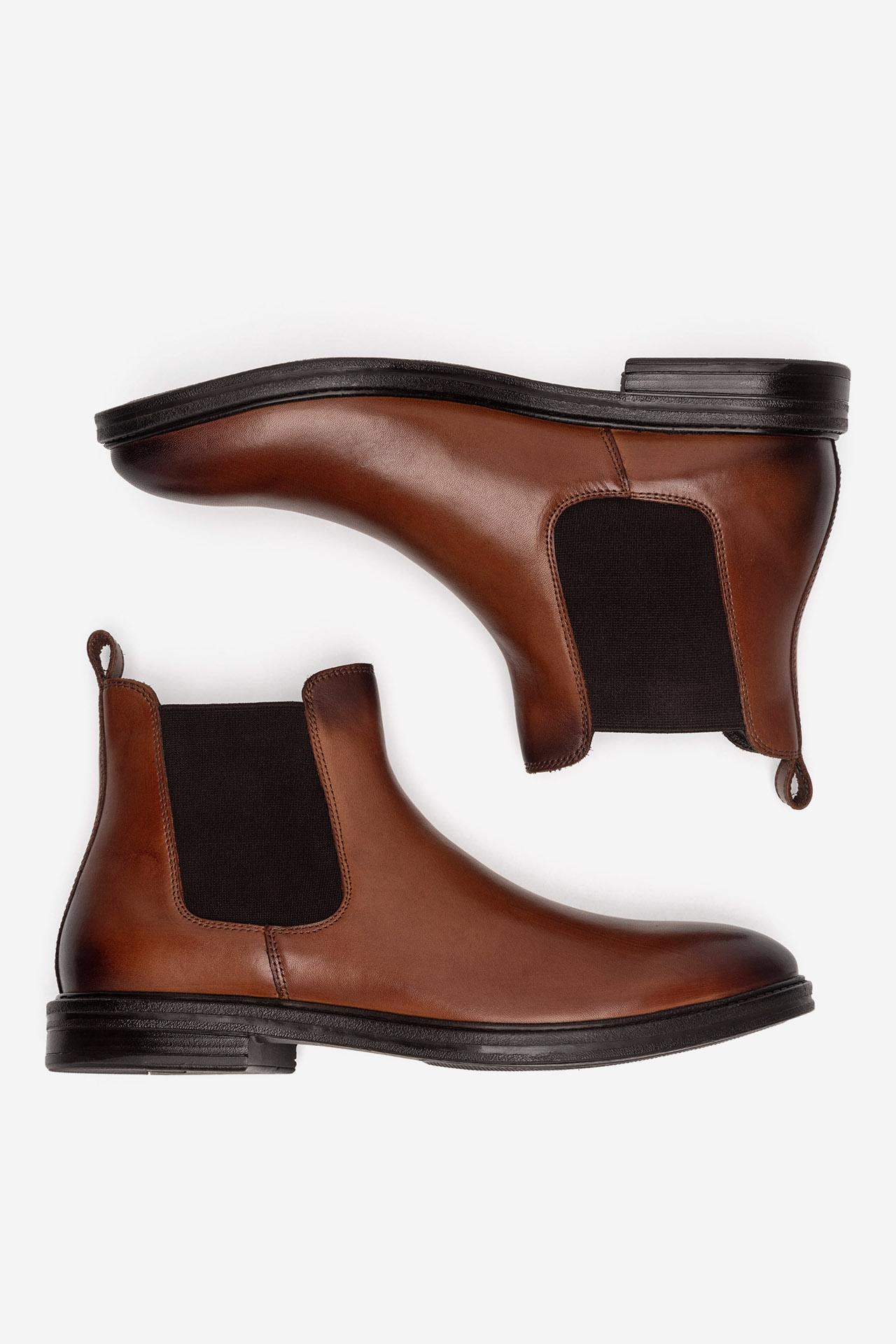 Kotníková obuv SVĚTLE HNĚDÁ