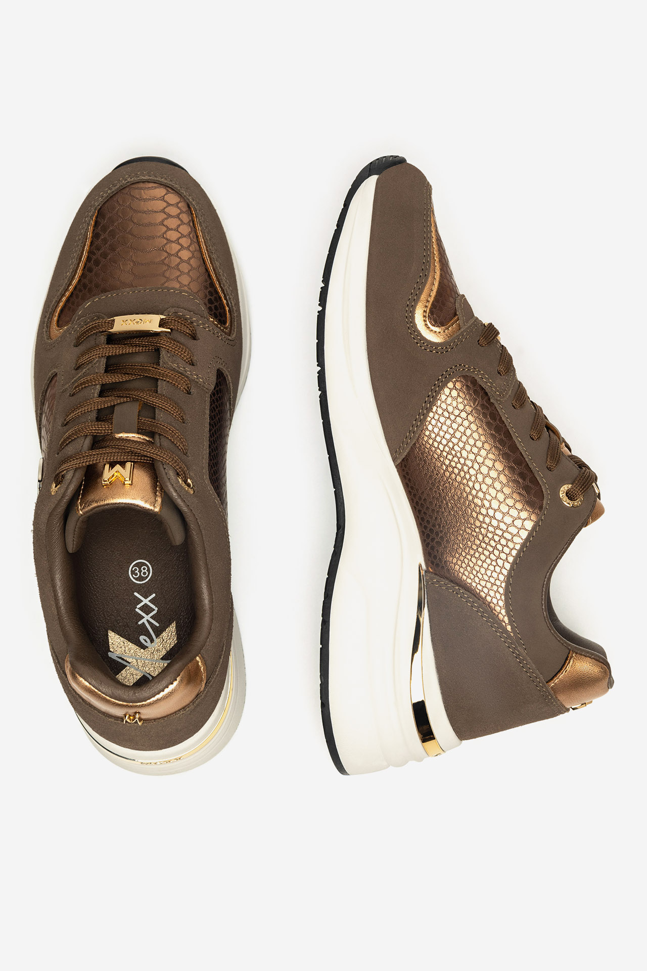 Tenisky SVĚTLE HNĚDÁ